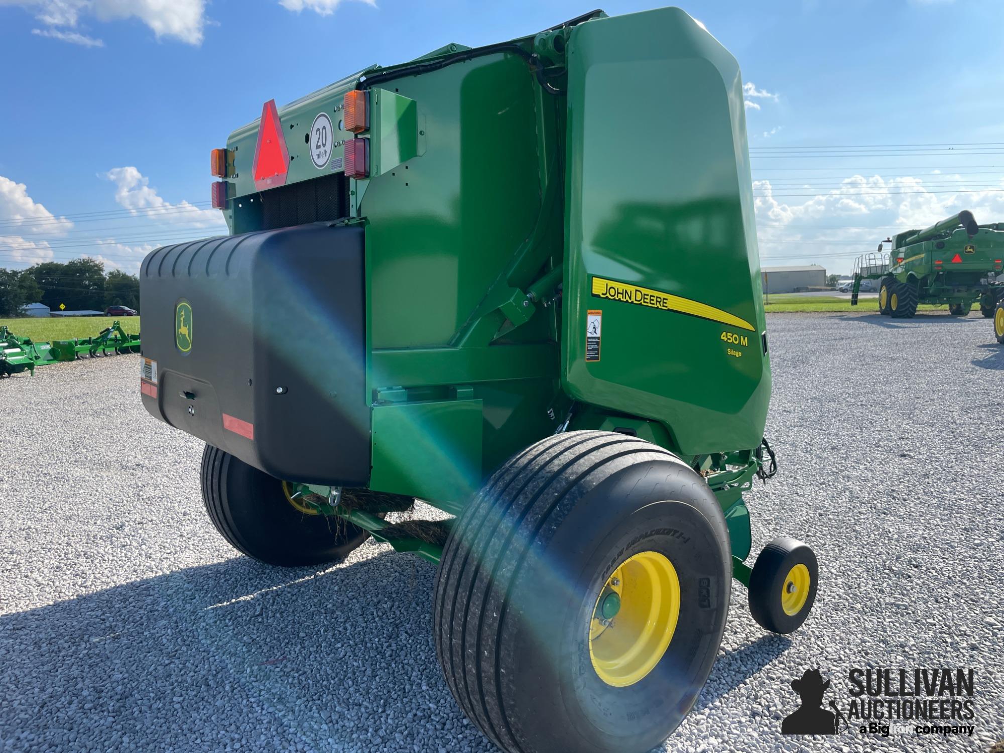 2022 John Deere 450M Round Baler BigIron Auctions