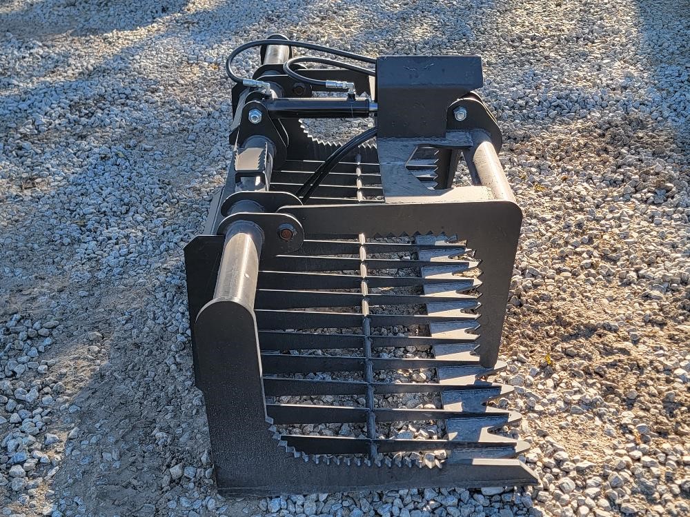 Kit Containers Rock/Brush Grapple Skid Steer Attachment BigIron Auctions