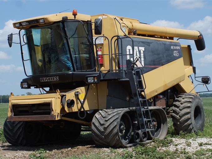 1998 CAT/Claas Lexion 485 Tracked RWA Combine BigIron Auctions