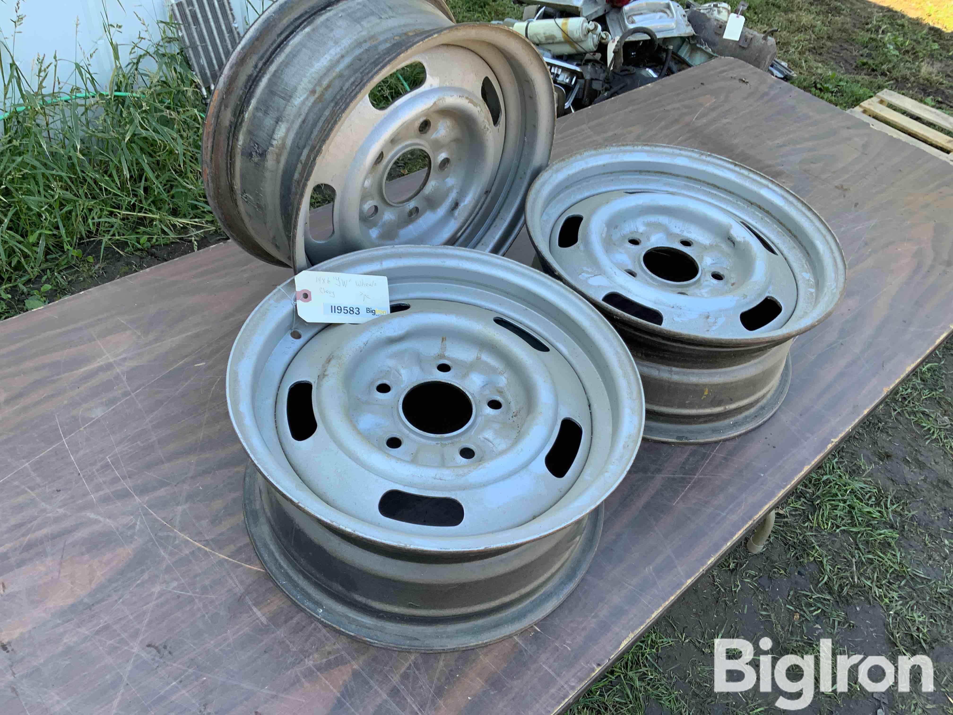 Chevrolet 14x6 YW Rims BigIron Auctions