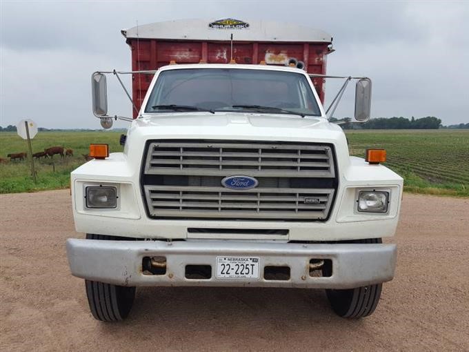 1988 Ford F800 Grain Truck Bigiron Auctions