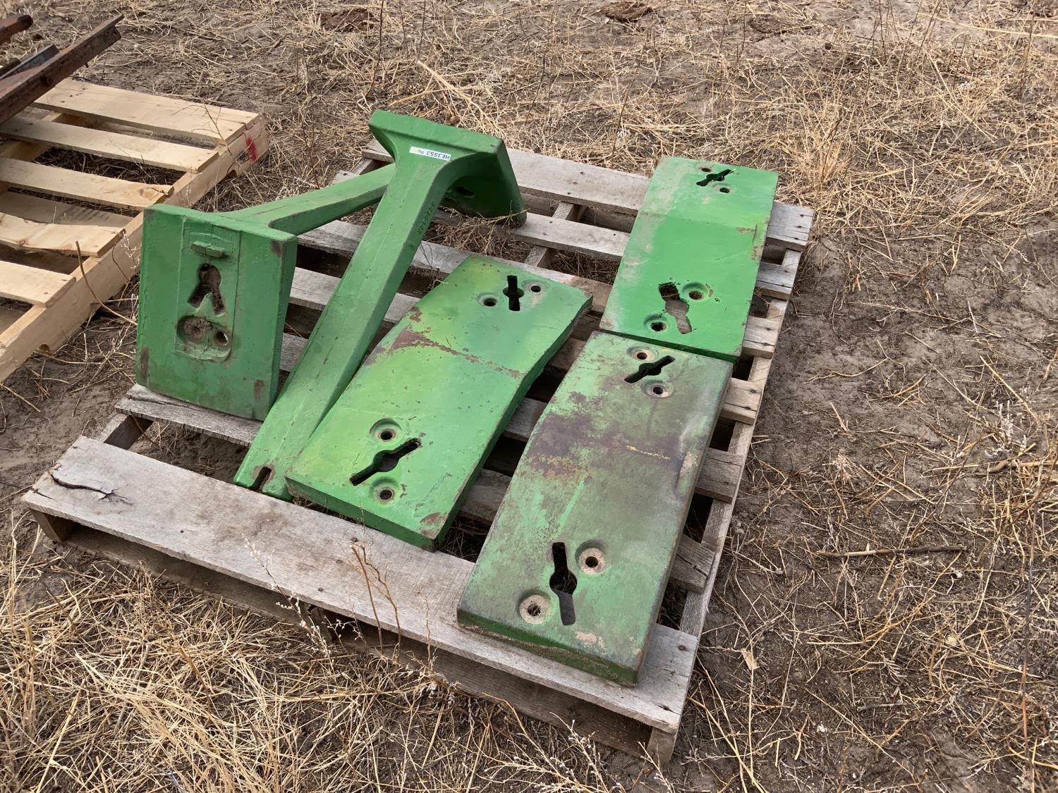 John Deere Front Weights & Brackets Bigiron Auctions