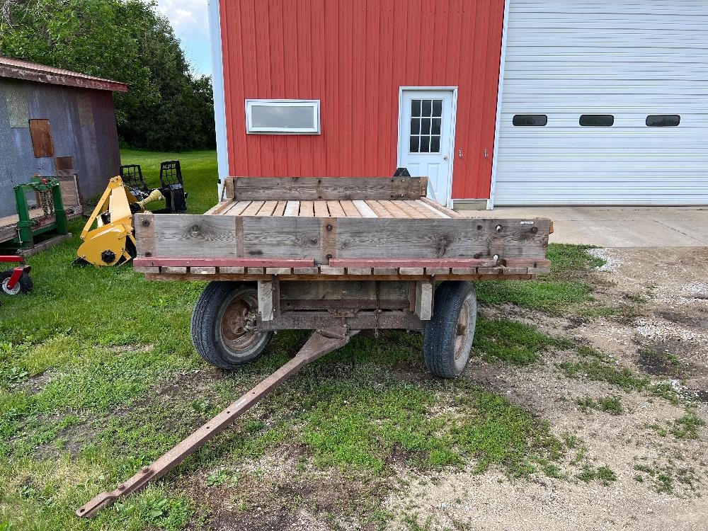 Shop Built Hay Rack On John Deere Running Gear BigIron Auctions