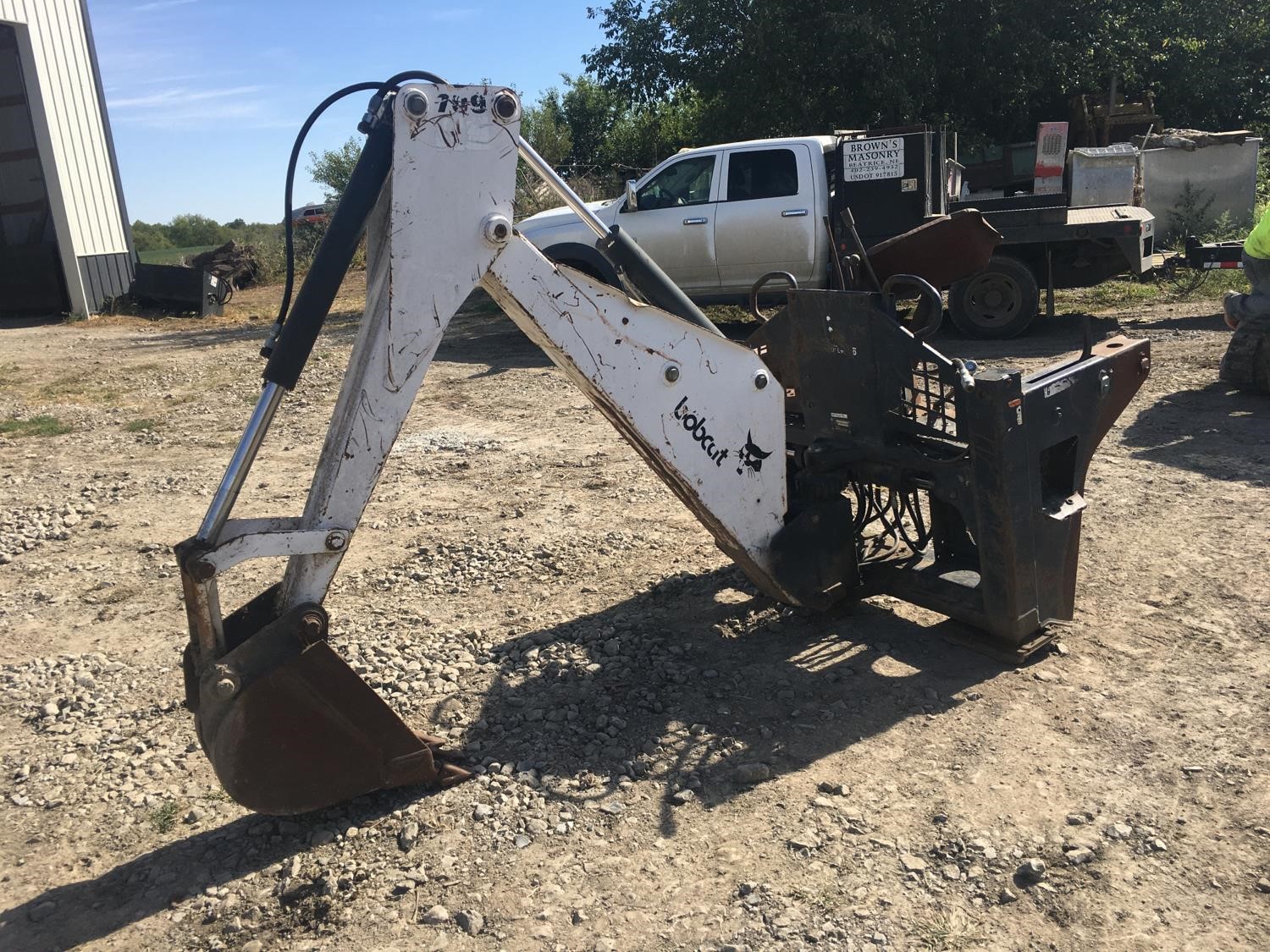 Melroe / Bobcat 709 Backhoe Attachment BigIron Auctions