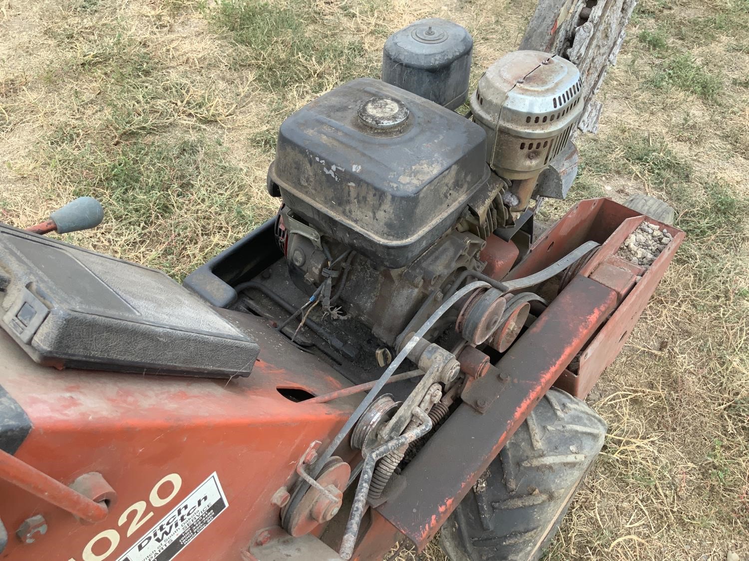 DitchWitch 1020 Walk Behind Trencher BigIron Auctions