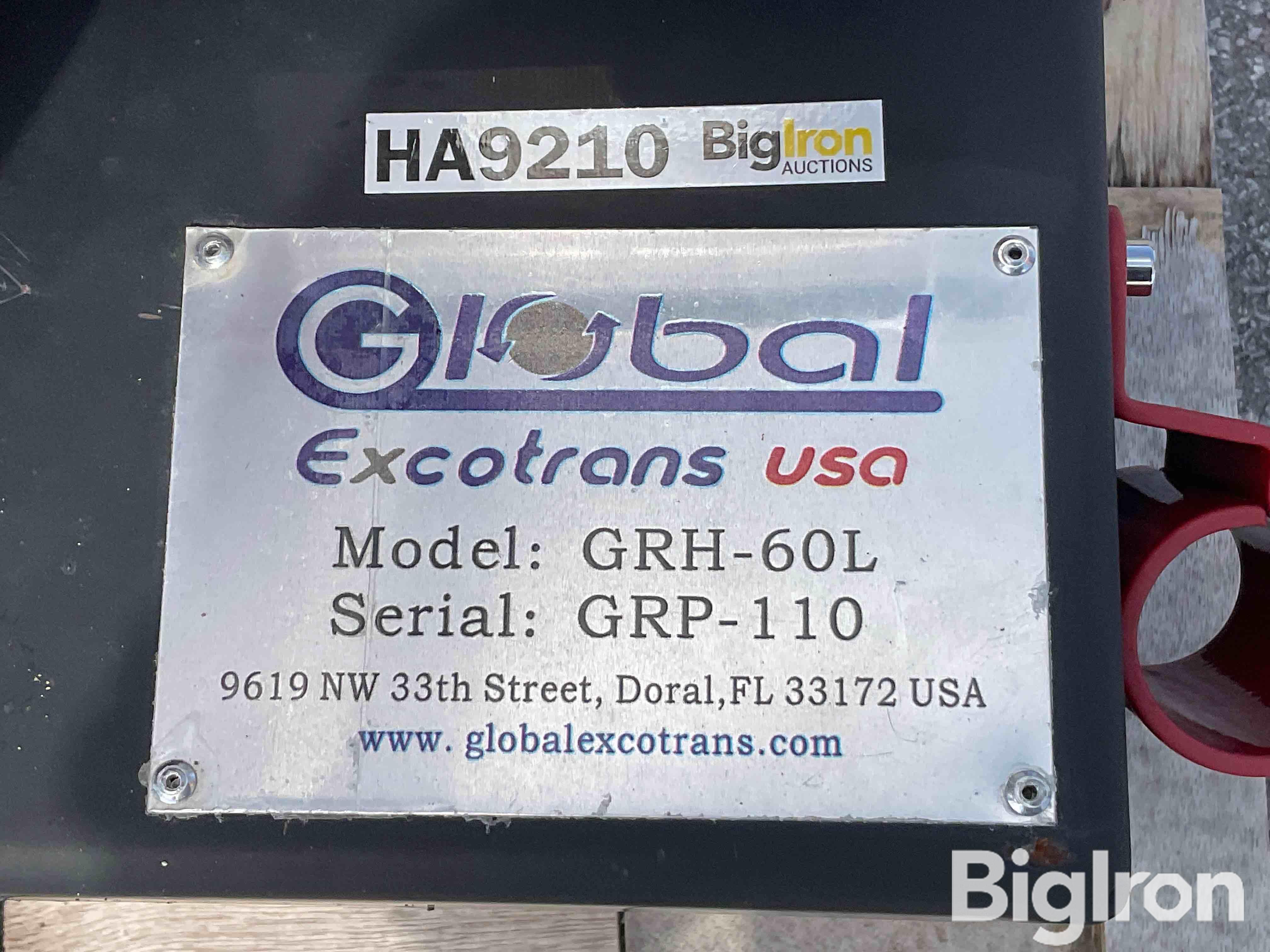 2023 Global Excotrans GRH-60L Diesel Transfer Fuel Pump, Meter, Hose Reel & Nozzle  BigIron Auctions