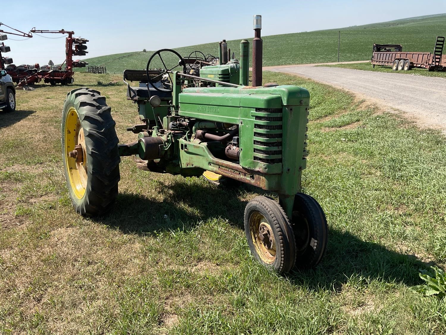 1947 John Deere B 2WD Tractor BigIron Auctions