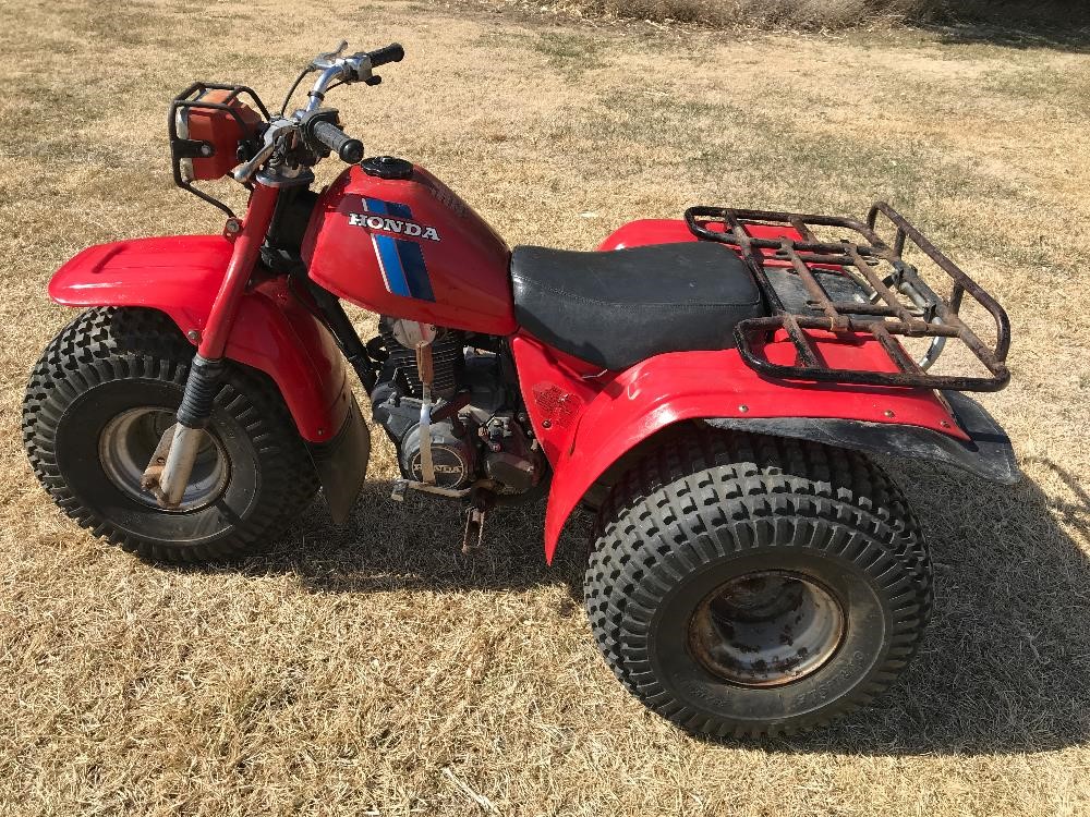 1983 Honda Big Red 200E ATV 3-Wheeler BigIron Auctions