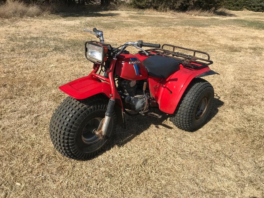 honda big red 3 wheeler for sale