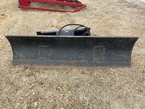 Shop Built 7’ Hydraulic Skid Steer Blade BigIron Auctions