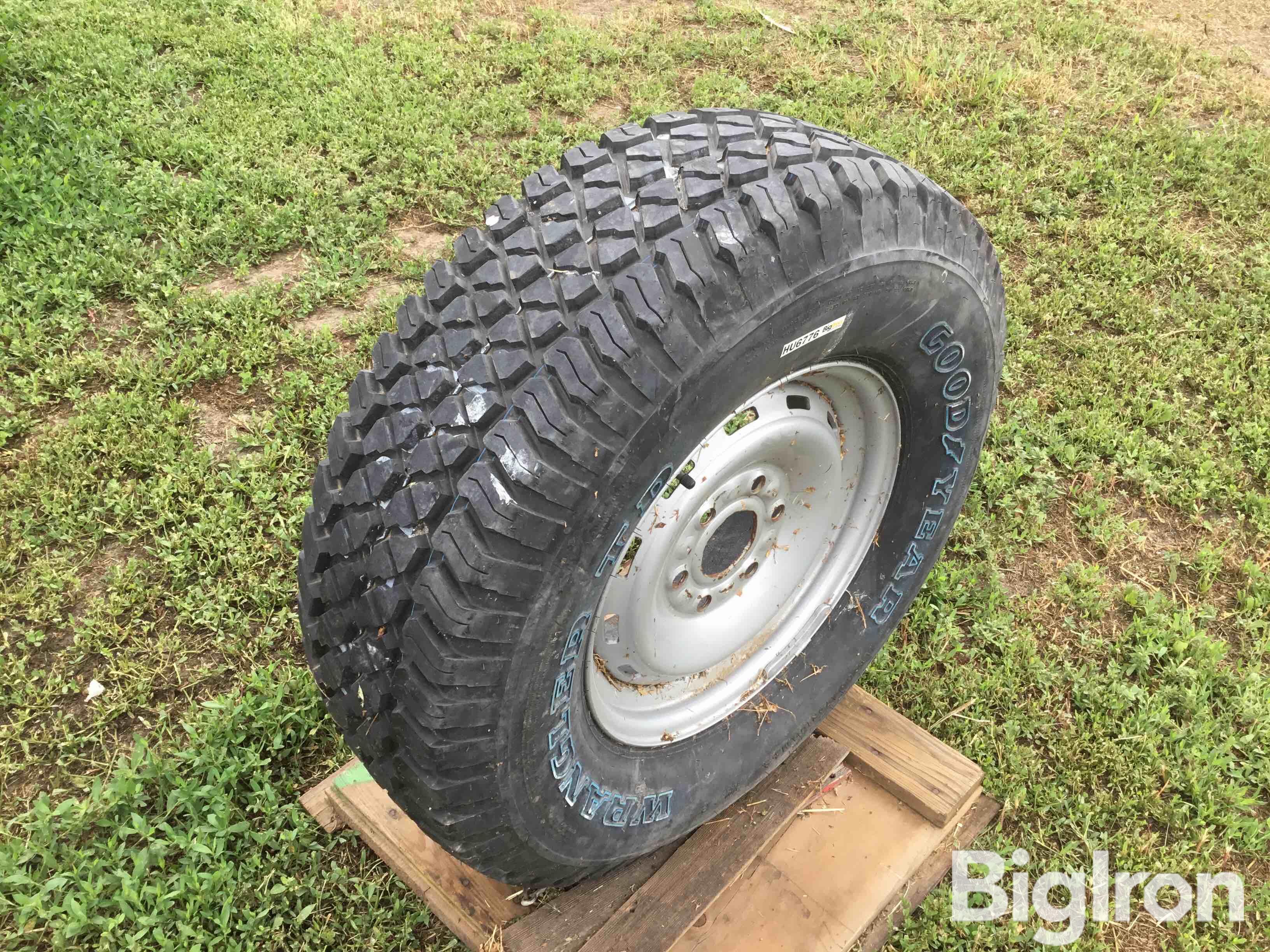 Goodyear Lt 26575r16 Wrangler Td Tire And Rim Bigiron Auctions