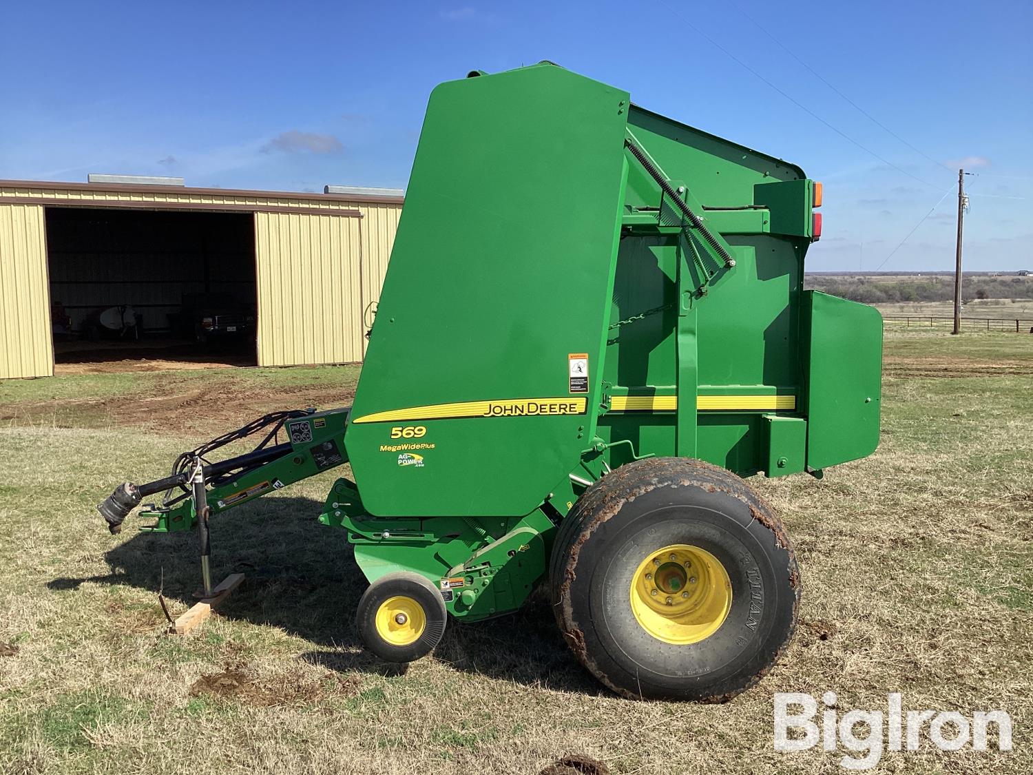 2015 John Deere 569 MegaWide Plus Round Baler BigIron Auctions