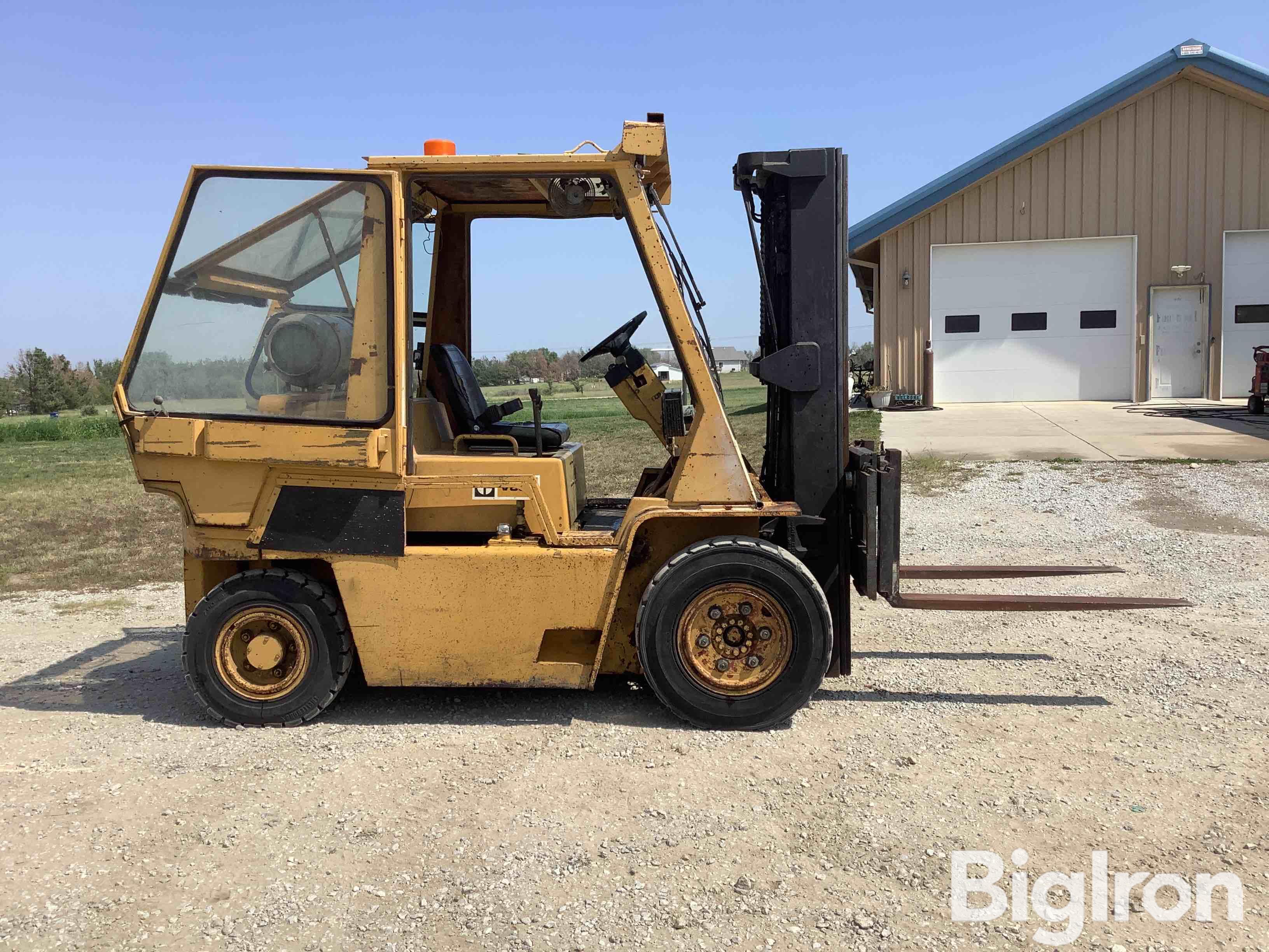 Caterpillar V80E Forklift BigIron Auctions