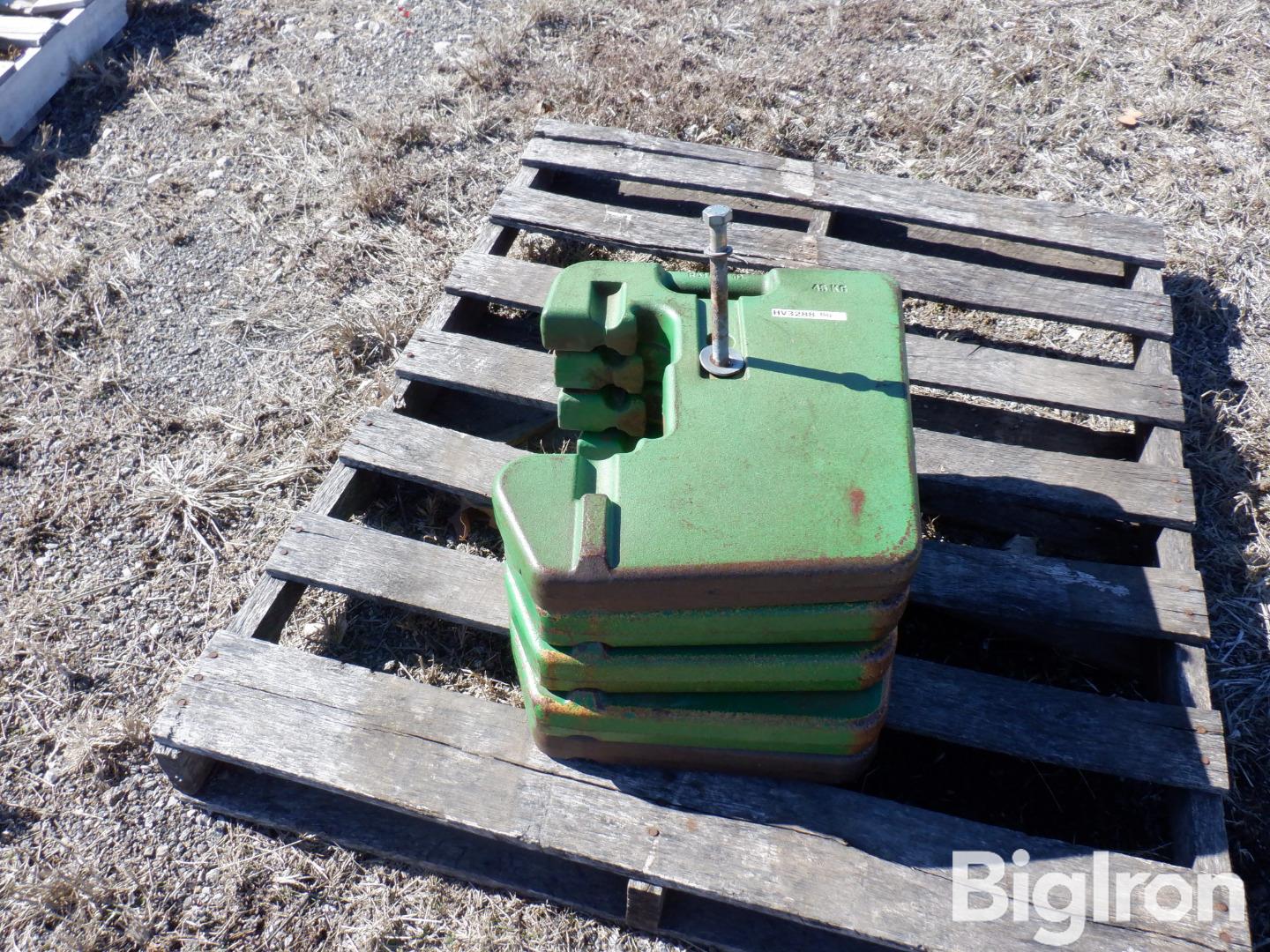 John Deere 45Kg Front Tractor Weights BigIron Auctions