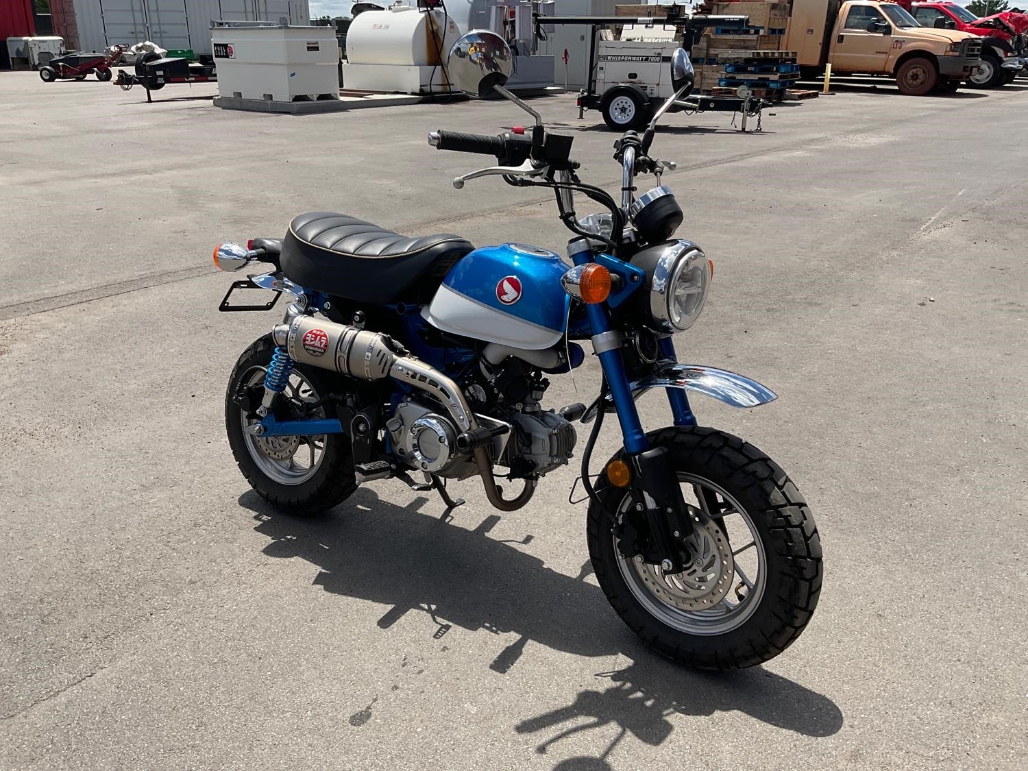 2021 Honda Z125 (monkey) Motorcycle Bigiron Auctions