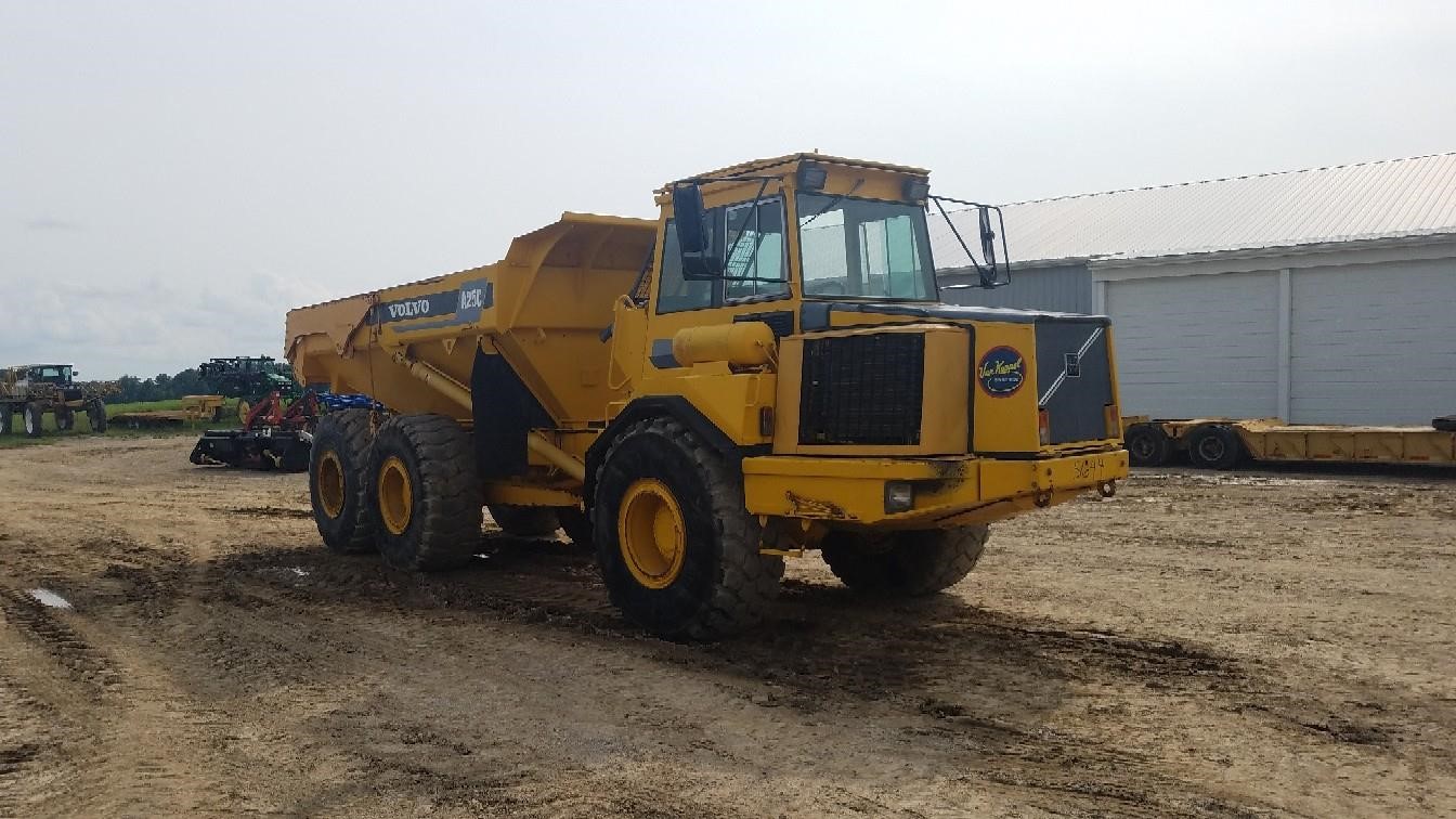 2001 Volvo A25C 6x6 Articulated Dump Truck W/Tailgate BigIron Auctions