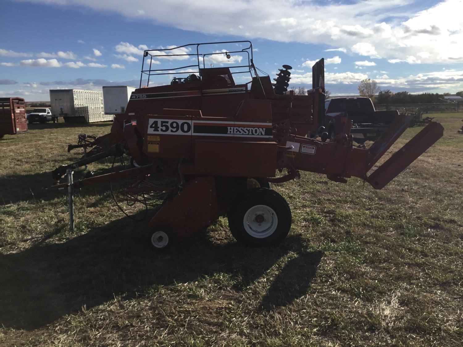 Hesston 4590 Small Square Baler BigIron Auctions