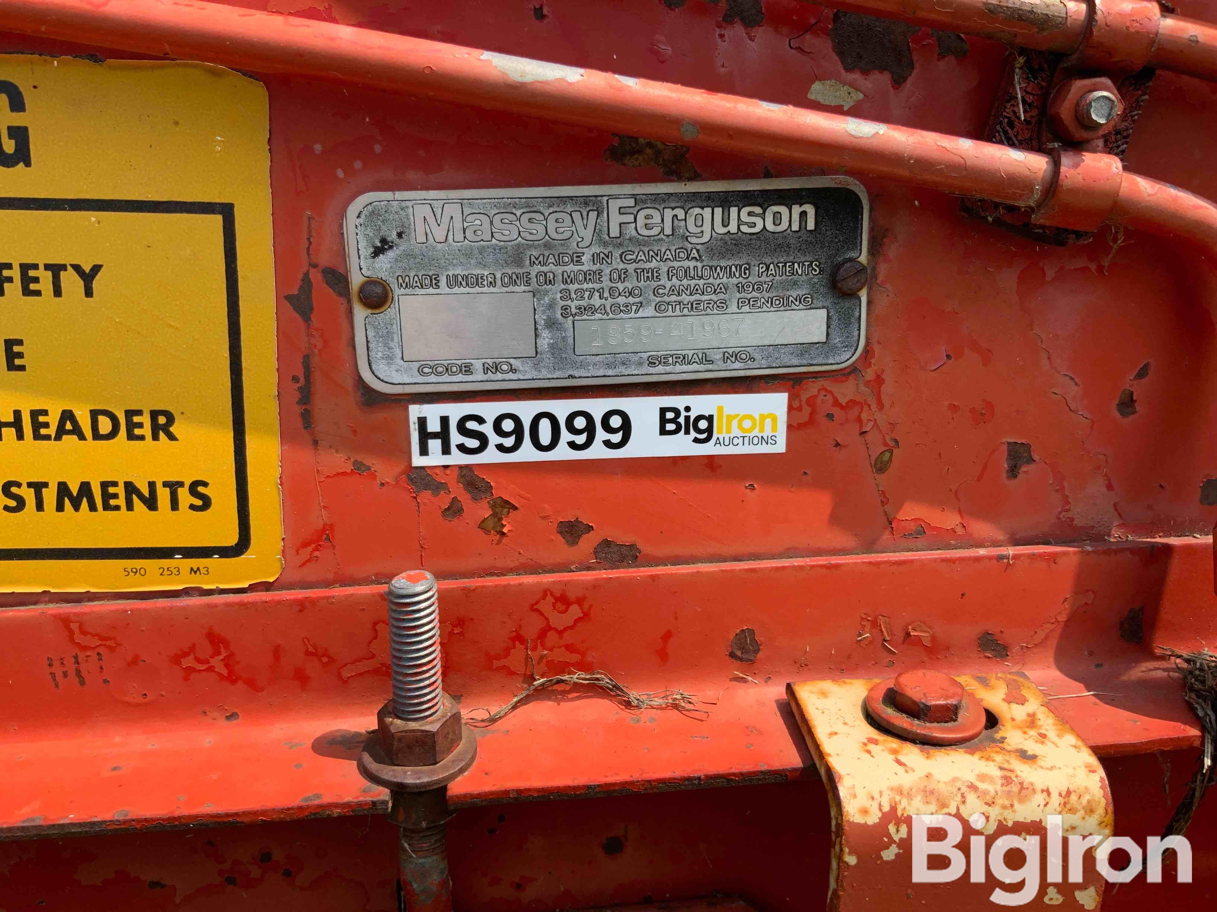 Massey Ferguson Flex Header BigIron Auctions