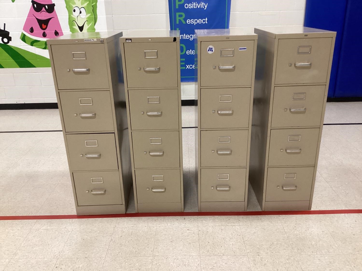 HON 4-Drawer File Cabinets BigIron Auctions