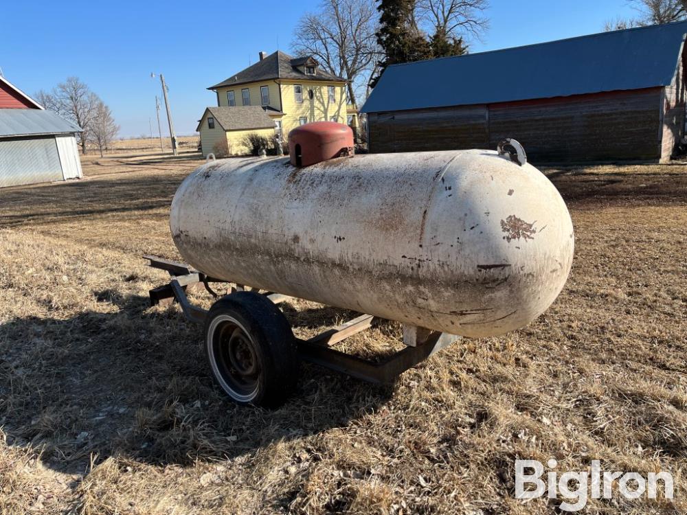 1968 Eveready A500H 500 Gallon Propane Tank On Trailer BigIron Auctions