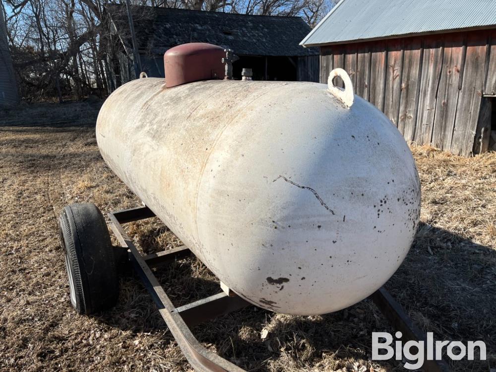 1968 Eveready A500H 500 Gallon Propane Tank On Trailer BigIron Auctions