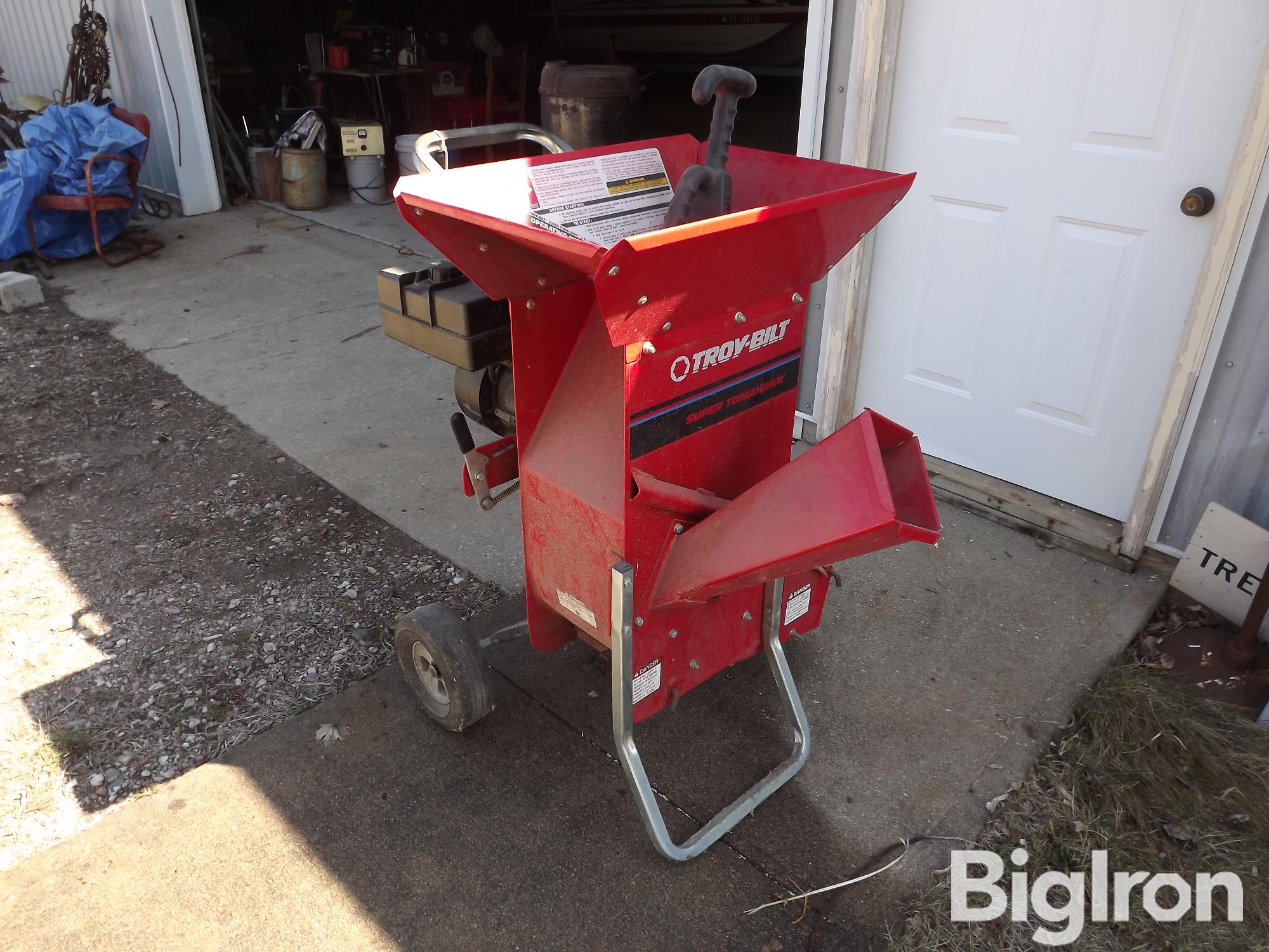 Troy-Bilt 15012 Super Tomahawk Chipper Shredder BigIron Auctions