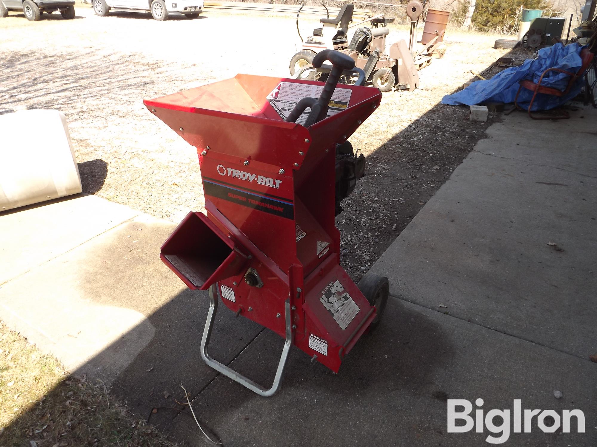 Troy-Bilt 15012 Super Tomahawk Chipper Shredder BigIron Auctions