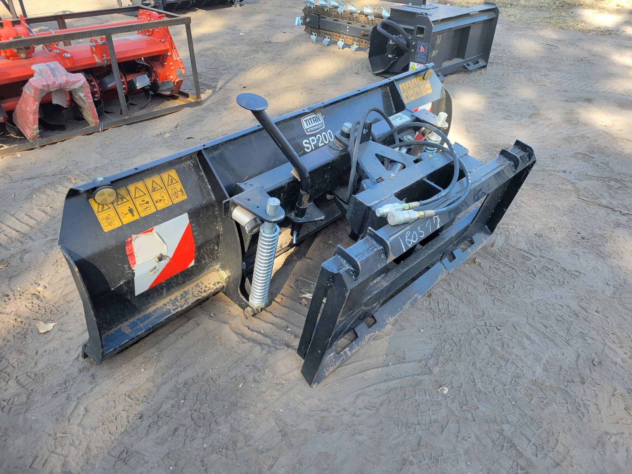 2022 Titan SP200 Hydraulic Angle Blade BigIron Auctions