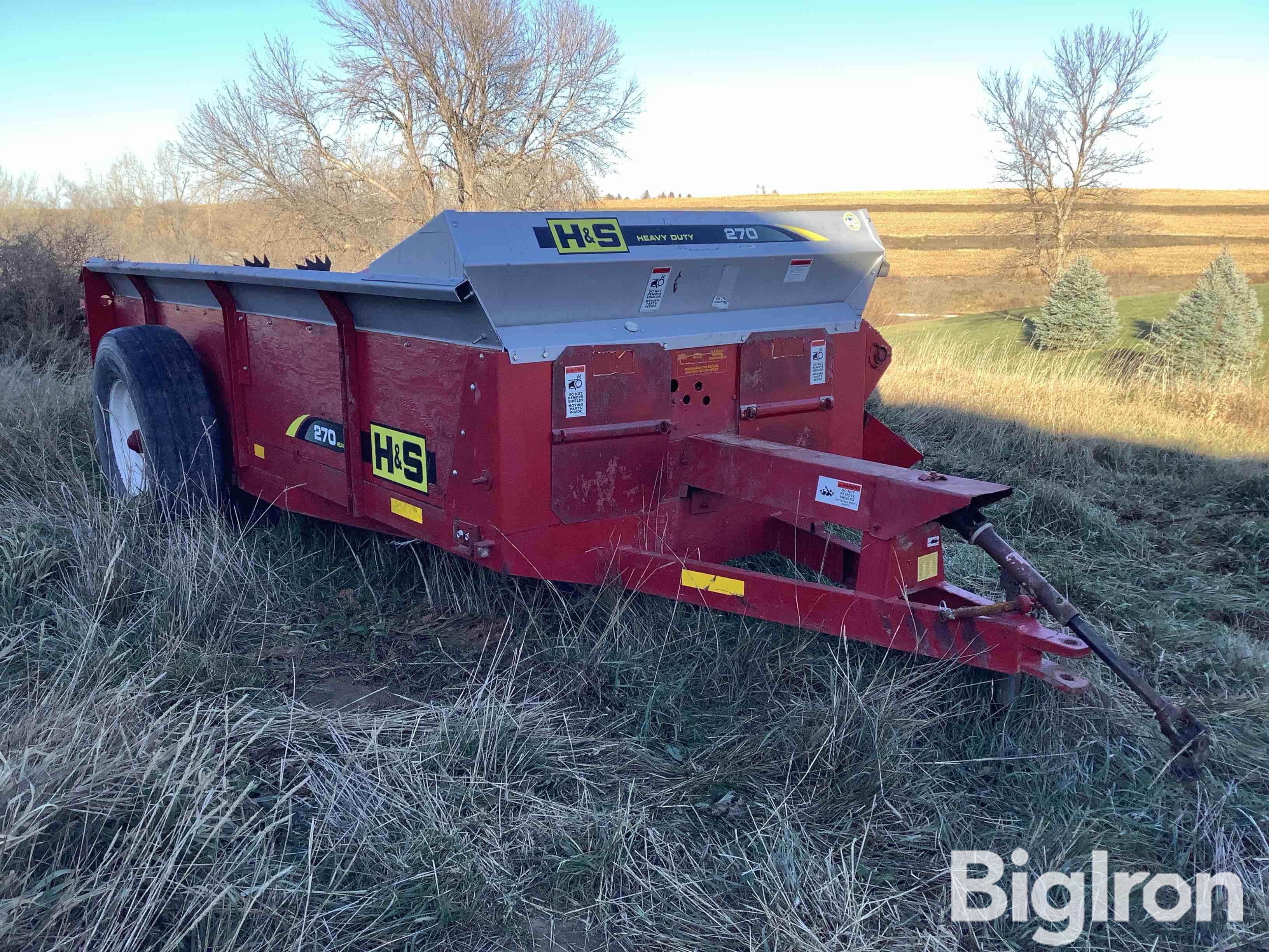 H&S 270 Heavy Duty Manure Spreader BigIron Auctions