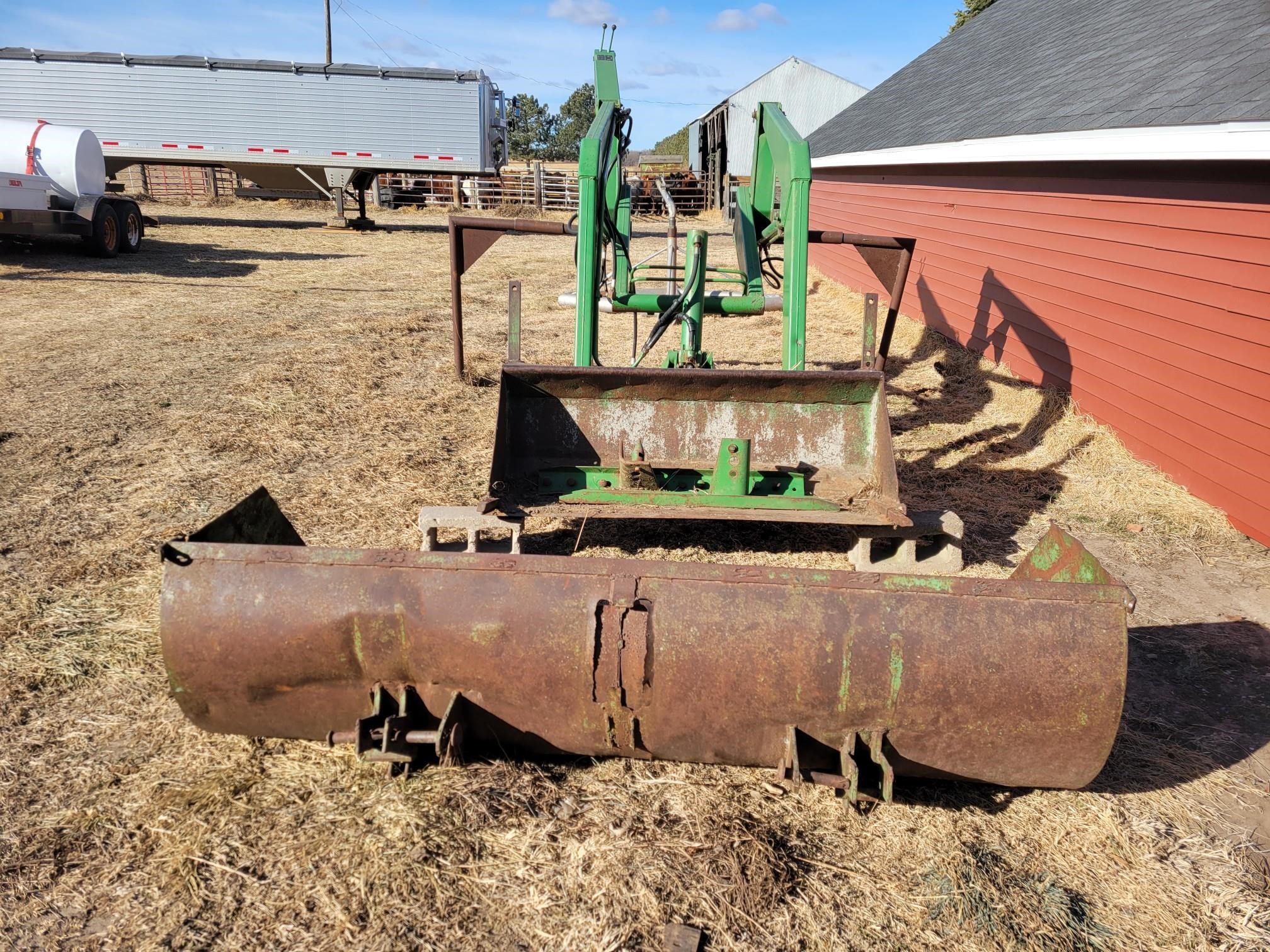 John Deere 48 Front End Loader Bigiron Auctions