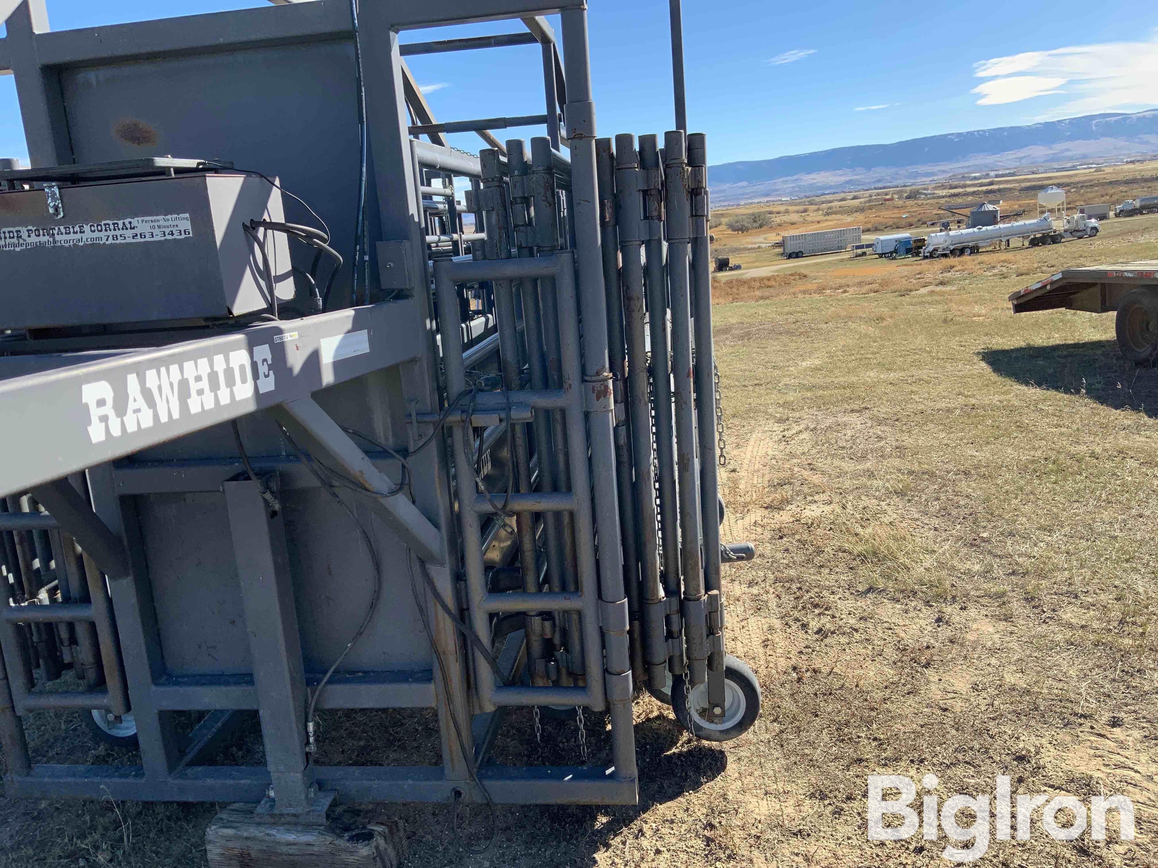 Rawhide Portable Cattle Processor BigIron Auctions