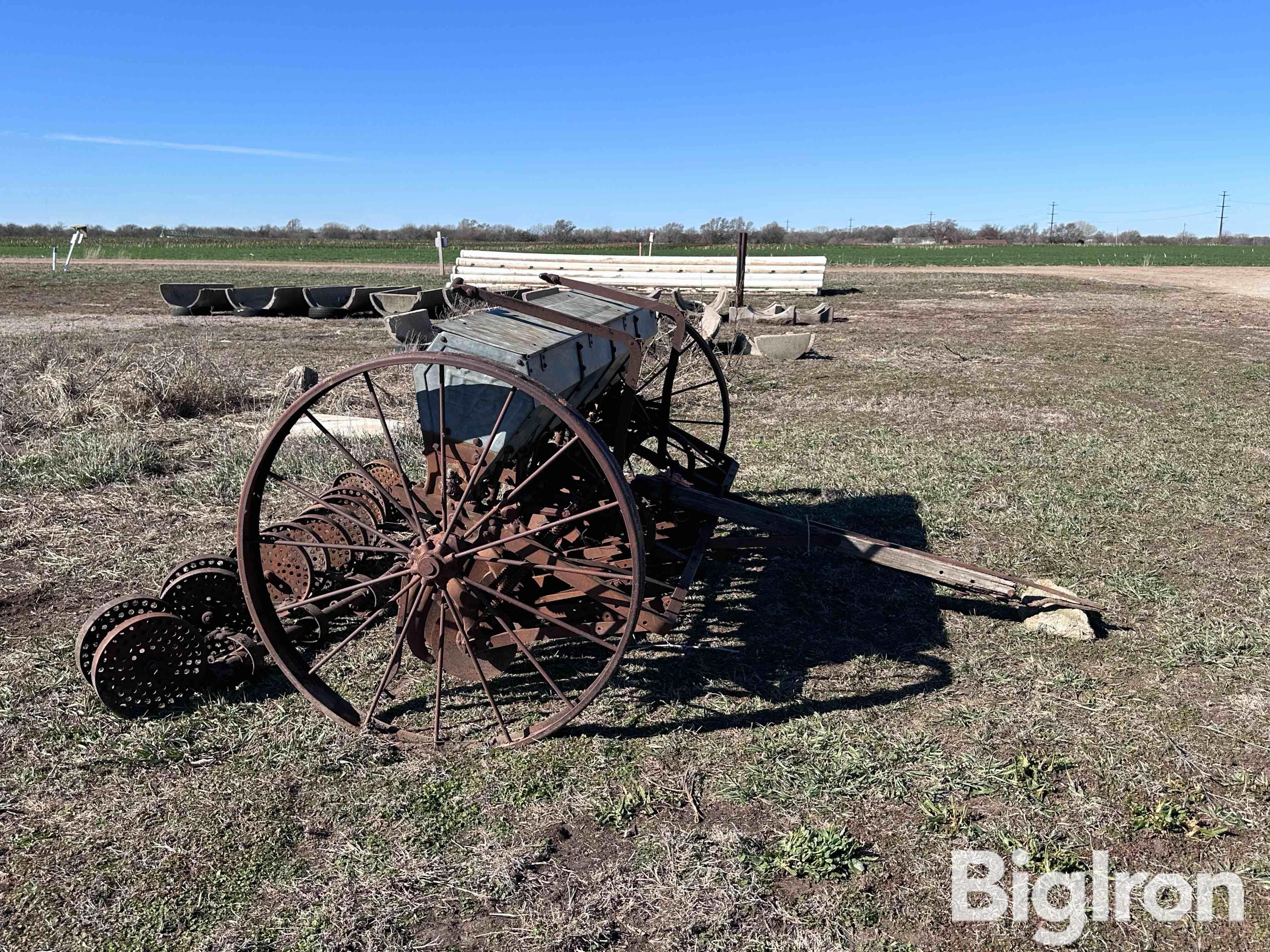 John Deere Van Brunt Grain Drill BigIron Auctions