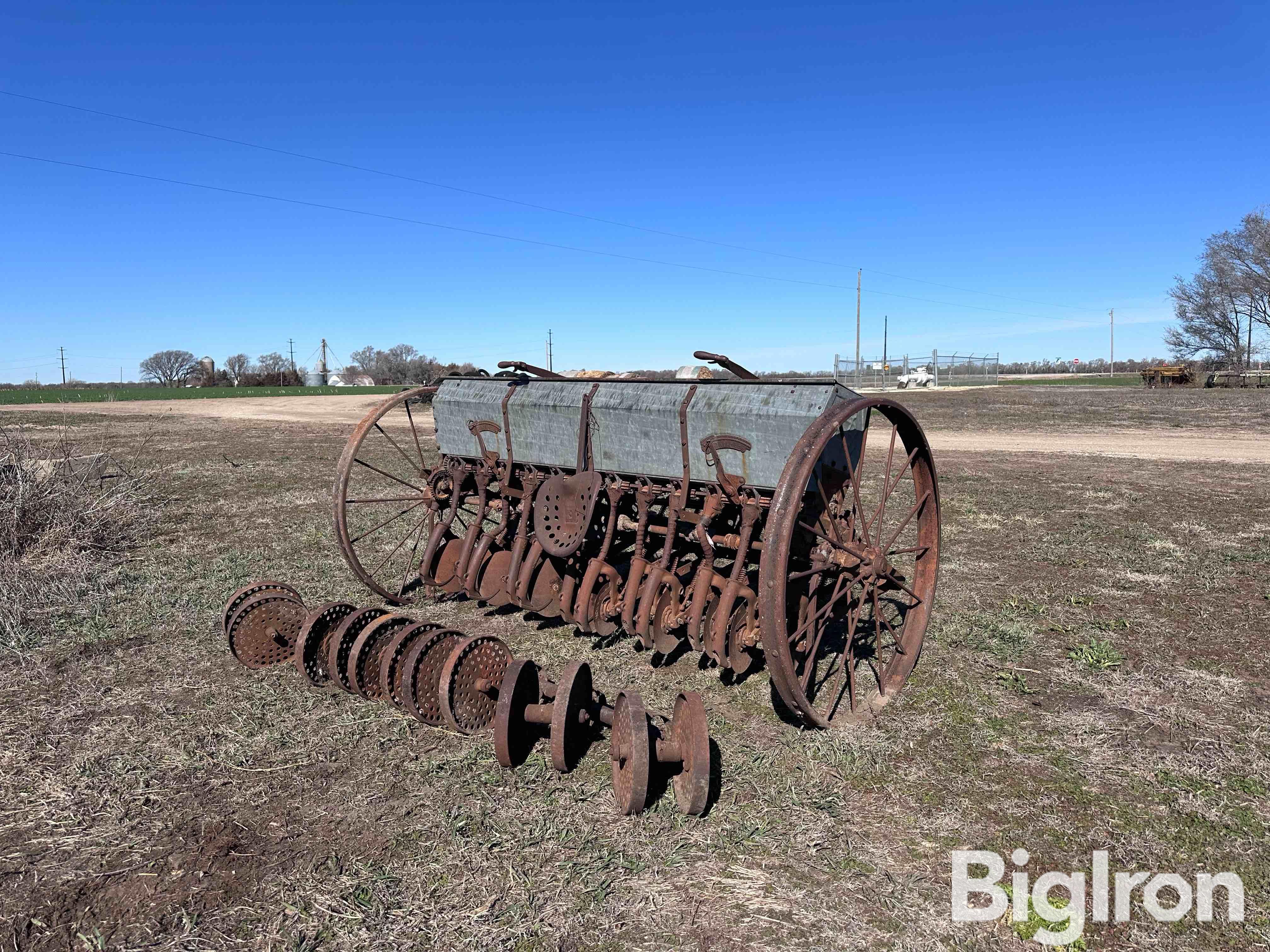 John Deere Van Brunt Grain Drill BigIron Auctions