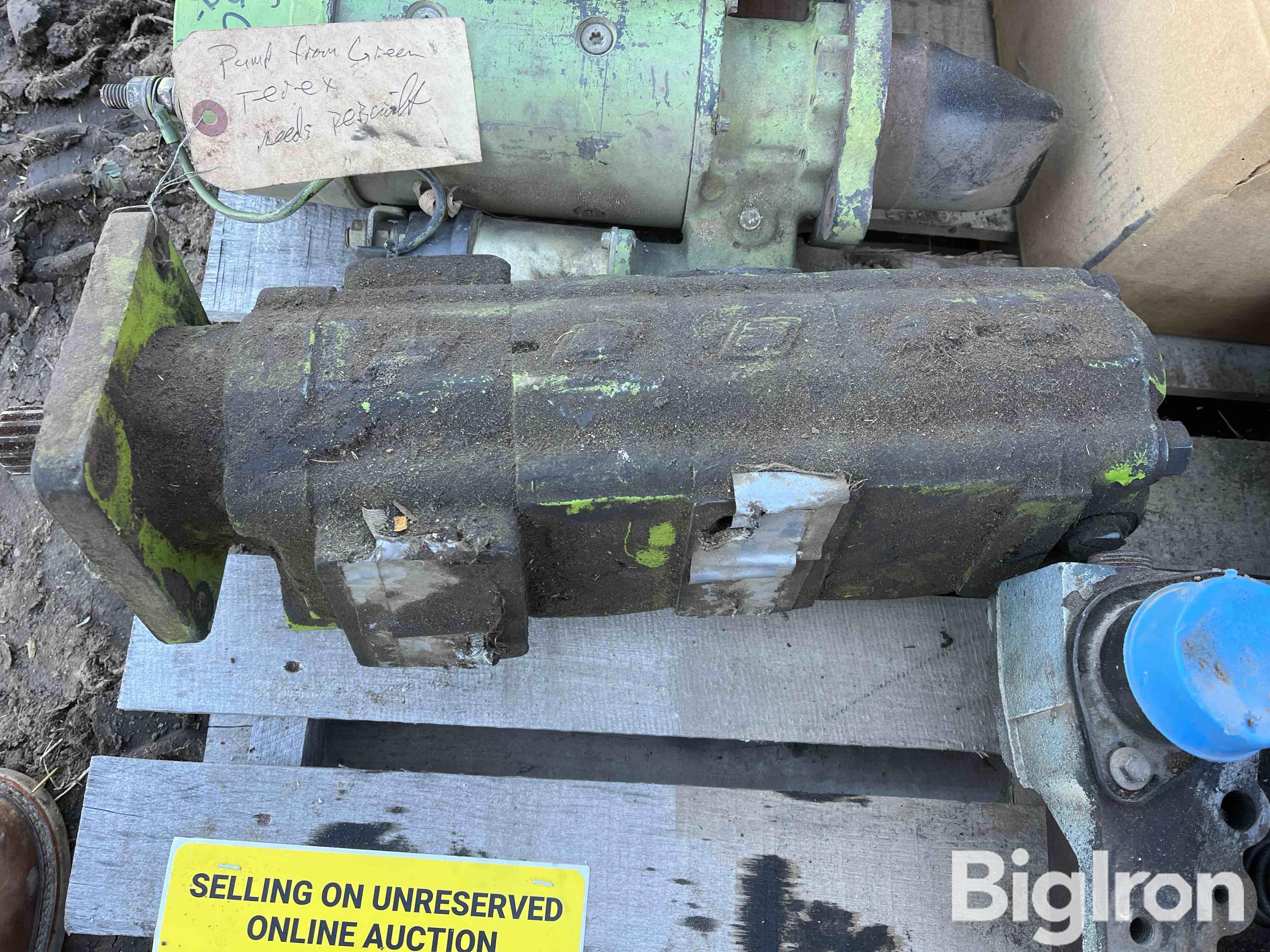 Terex Scraper Engine Parts BigIron Auctions