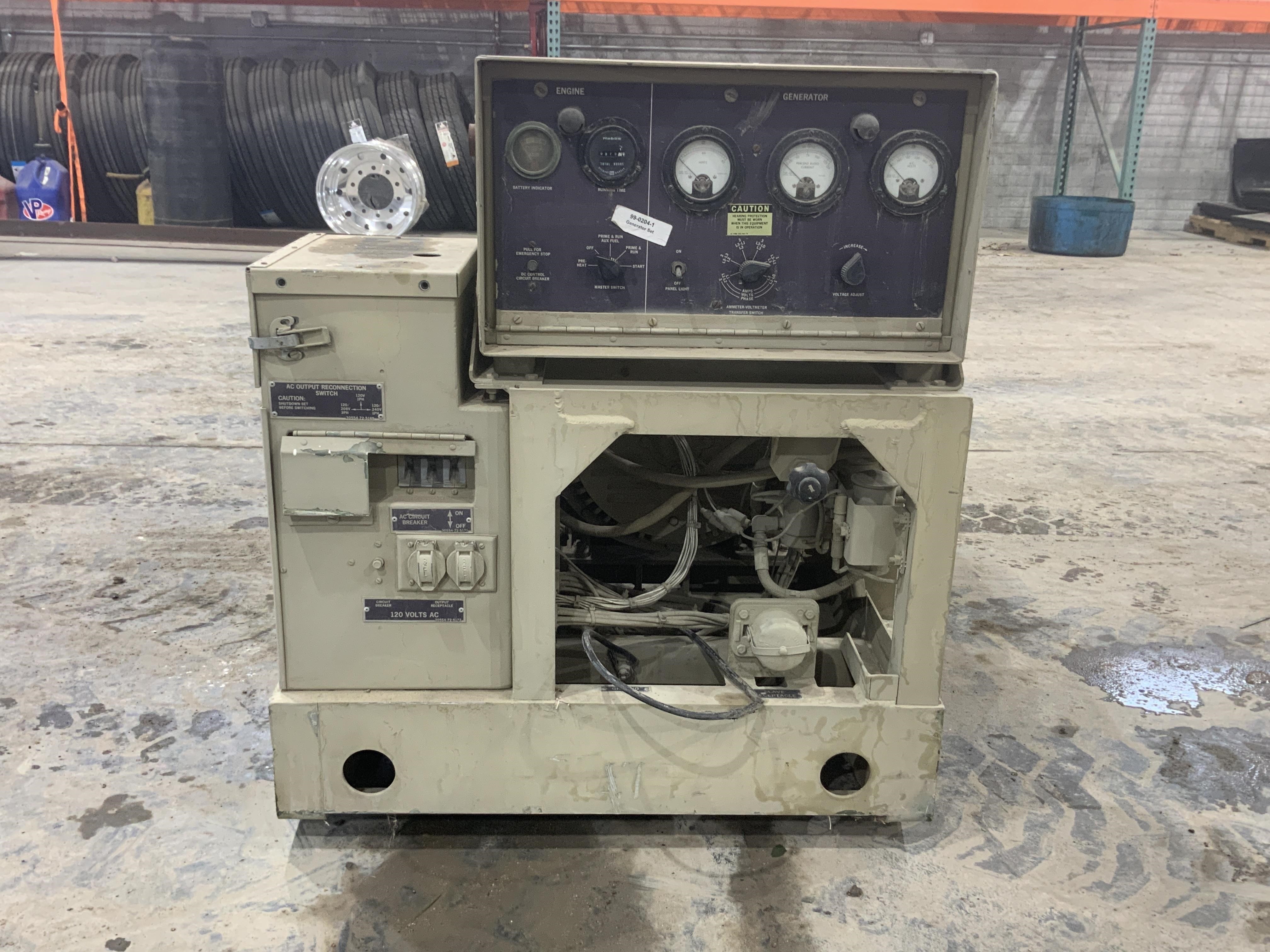 military 10kw generator