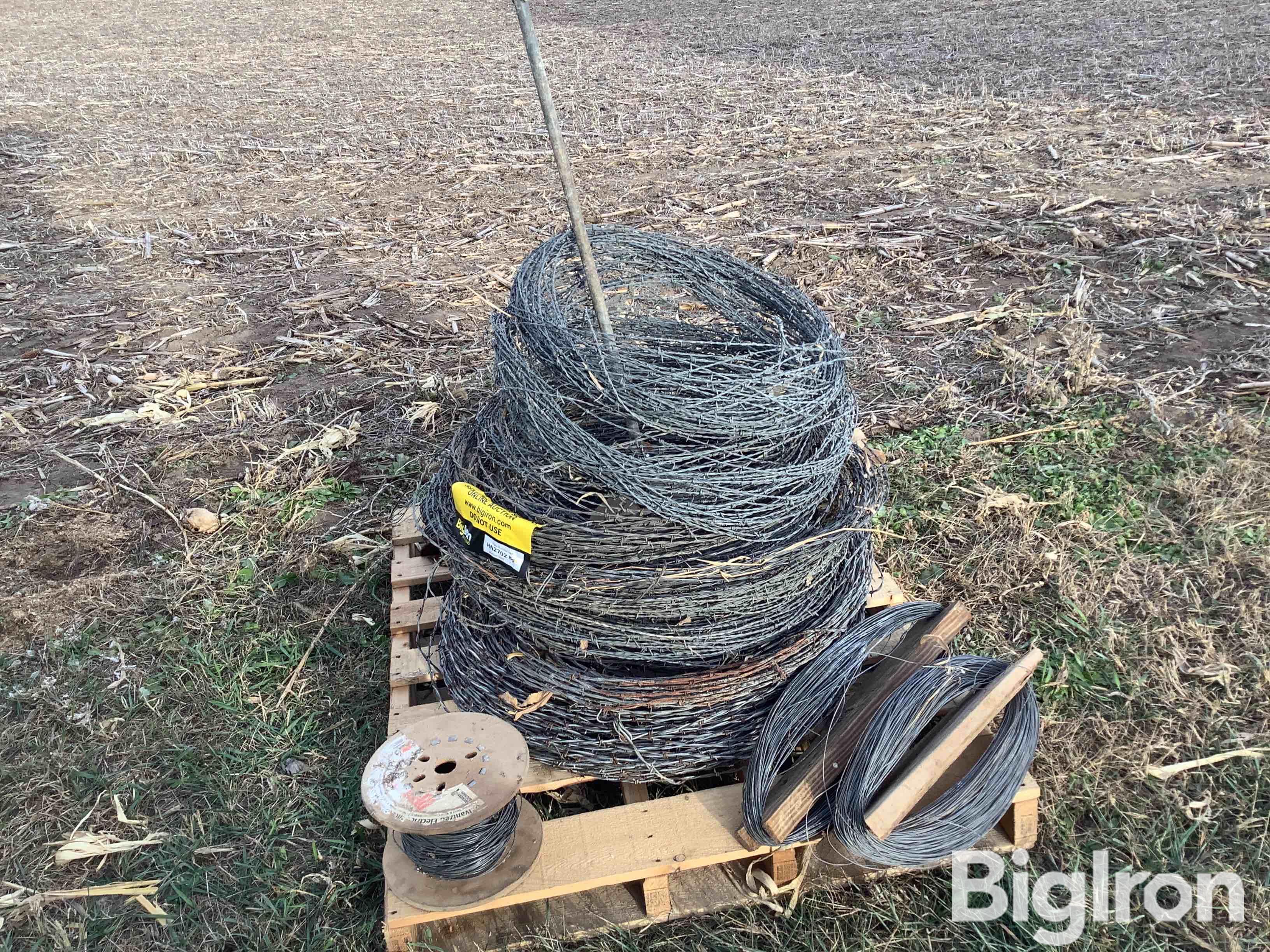 Barbed Smooth Fence Wire Bigiron Auctions