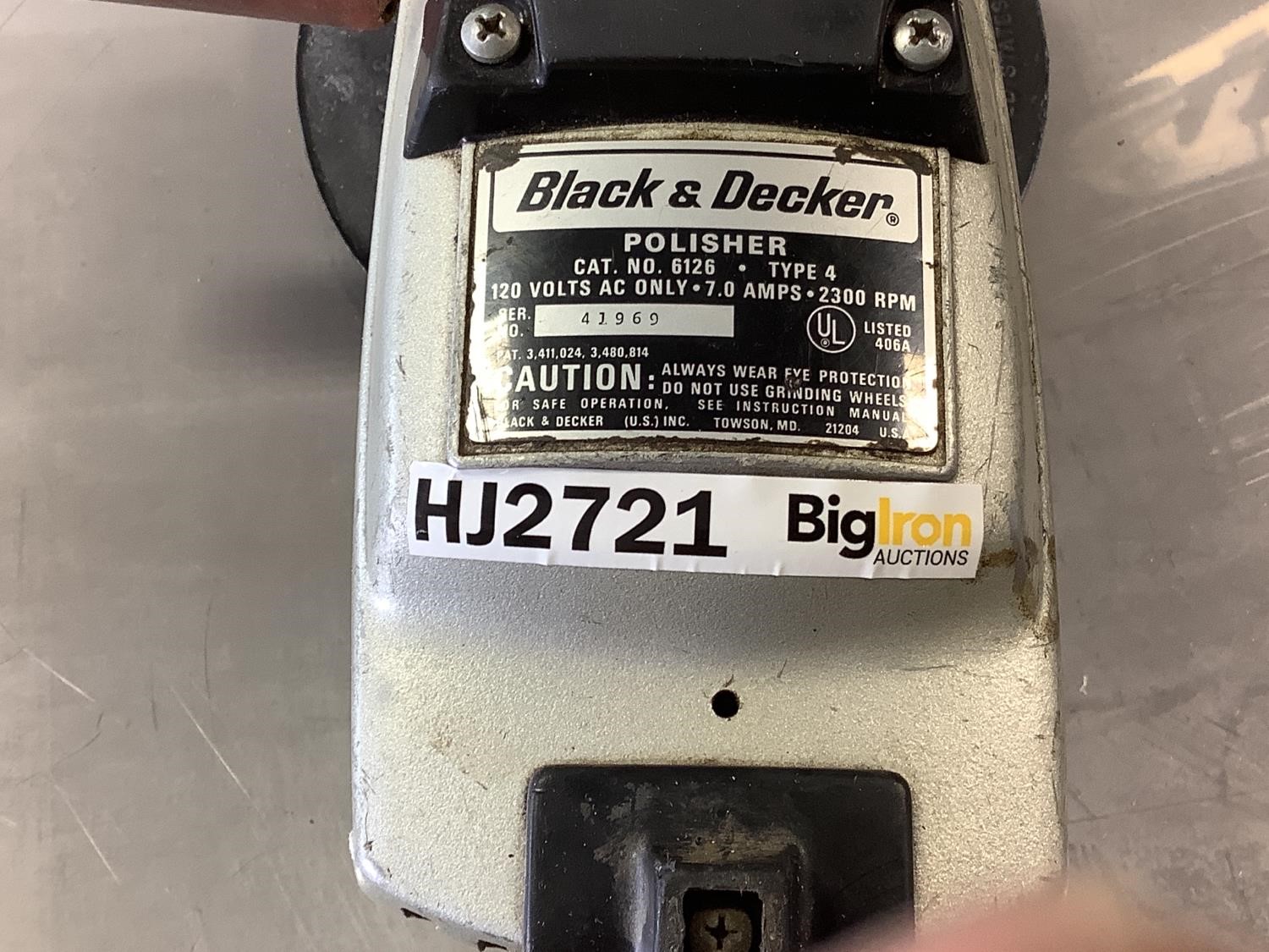 Black & Decker 6126 Heavy Duty Polisher Review 