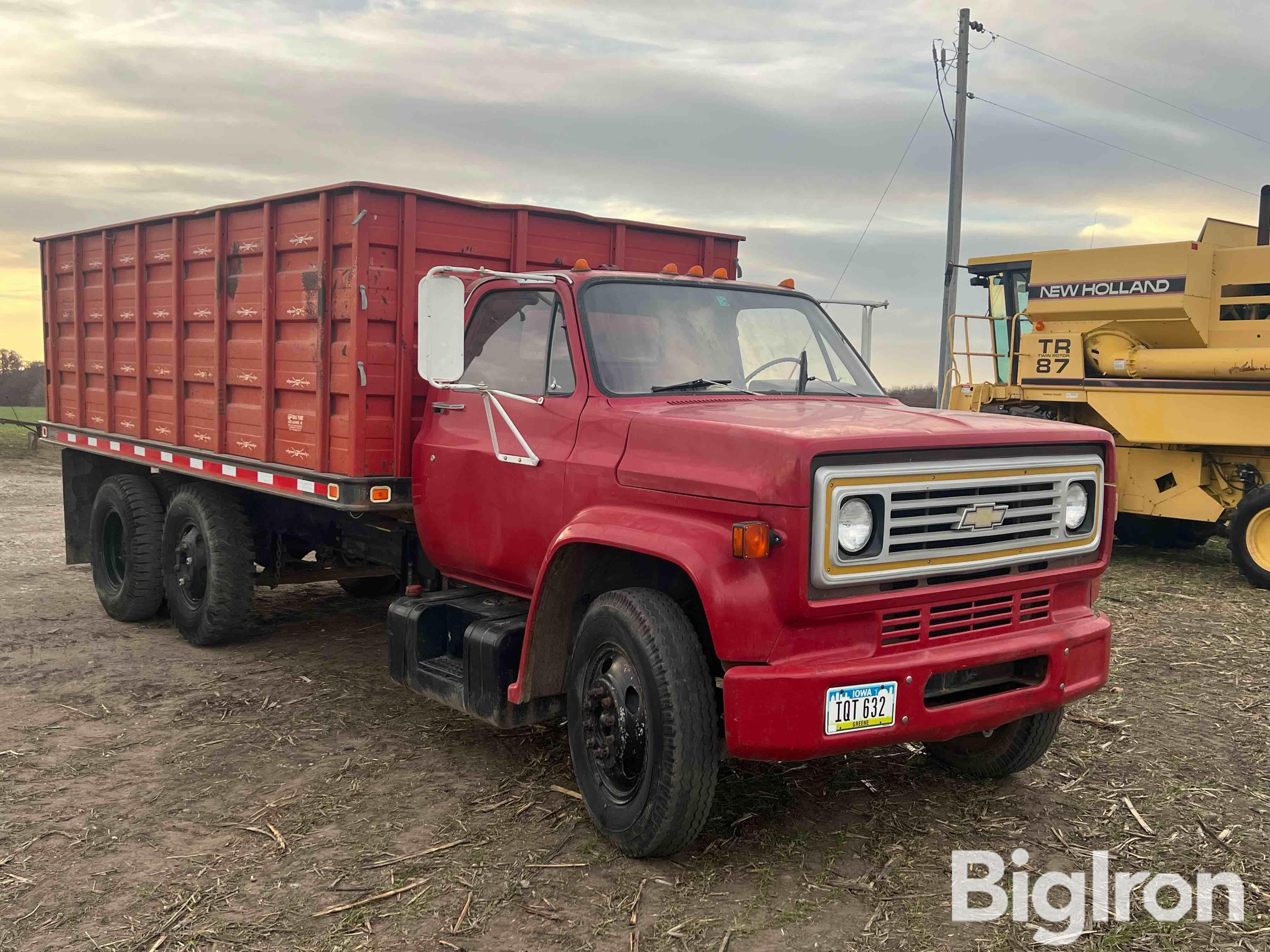 1982 Chevrolet C60 T/A Grain Truck BigIron Auctions