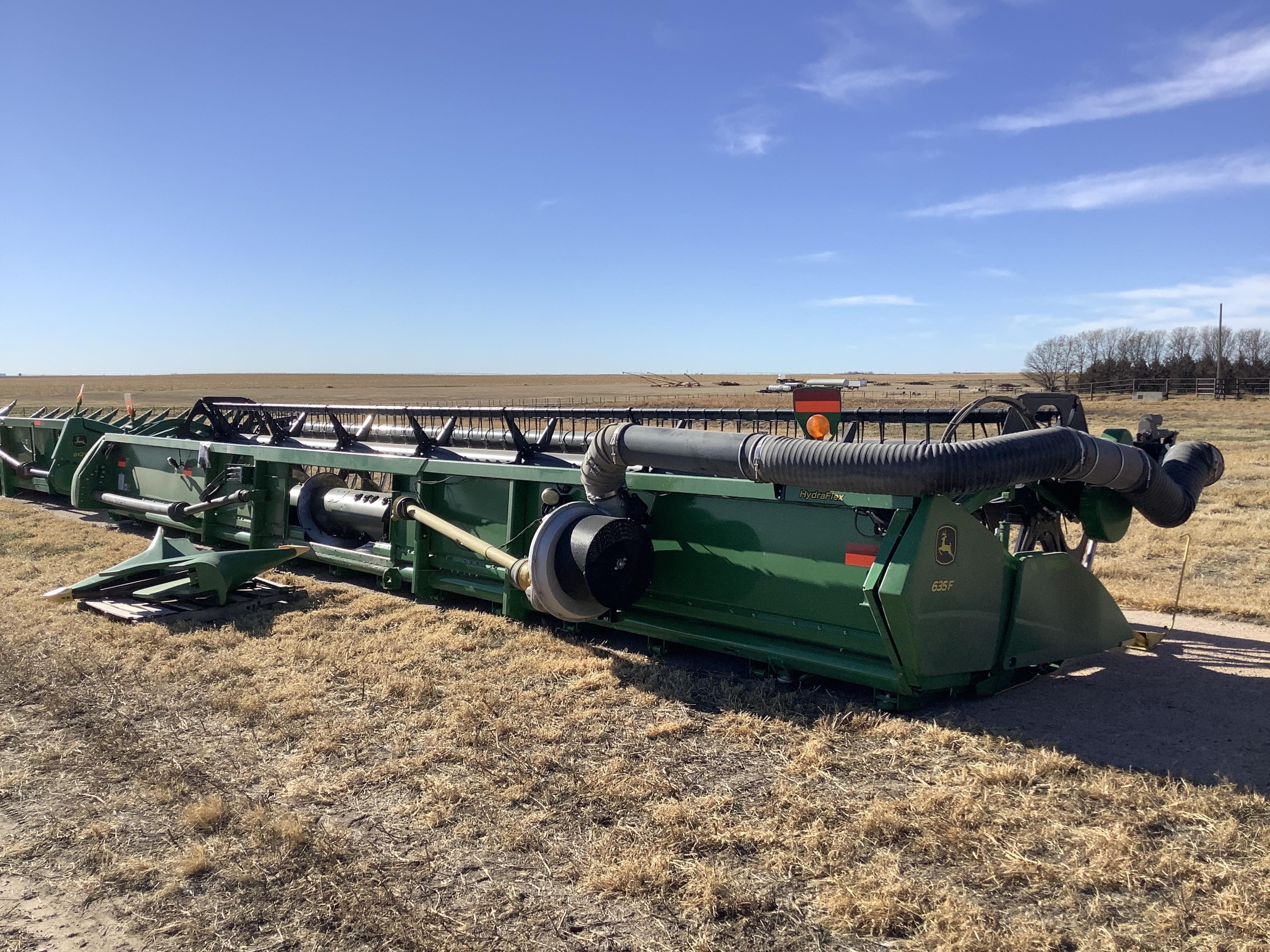 2010 John Deere 635F Platform Flex Head BigIron Auctions