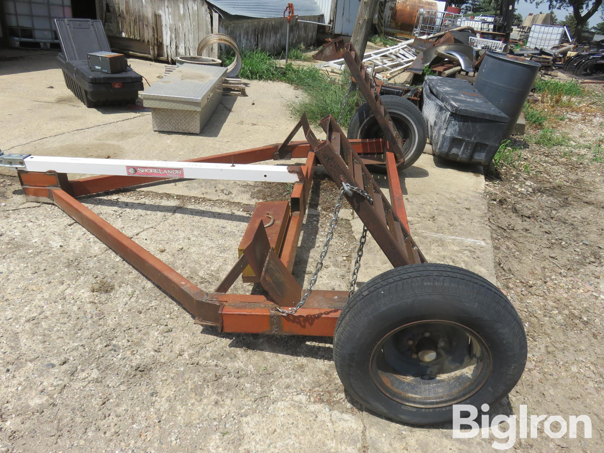 Two Wheel Equipment Dolly Trailer BigIron Auctions