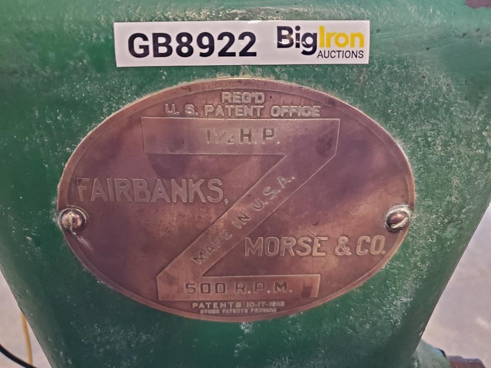 FAIRBANKS MORSE Z Power Units Auction Results
