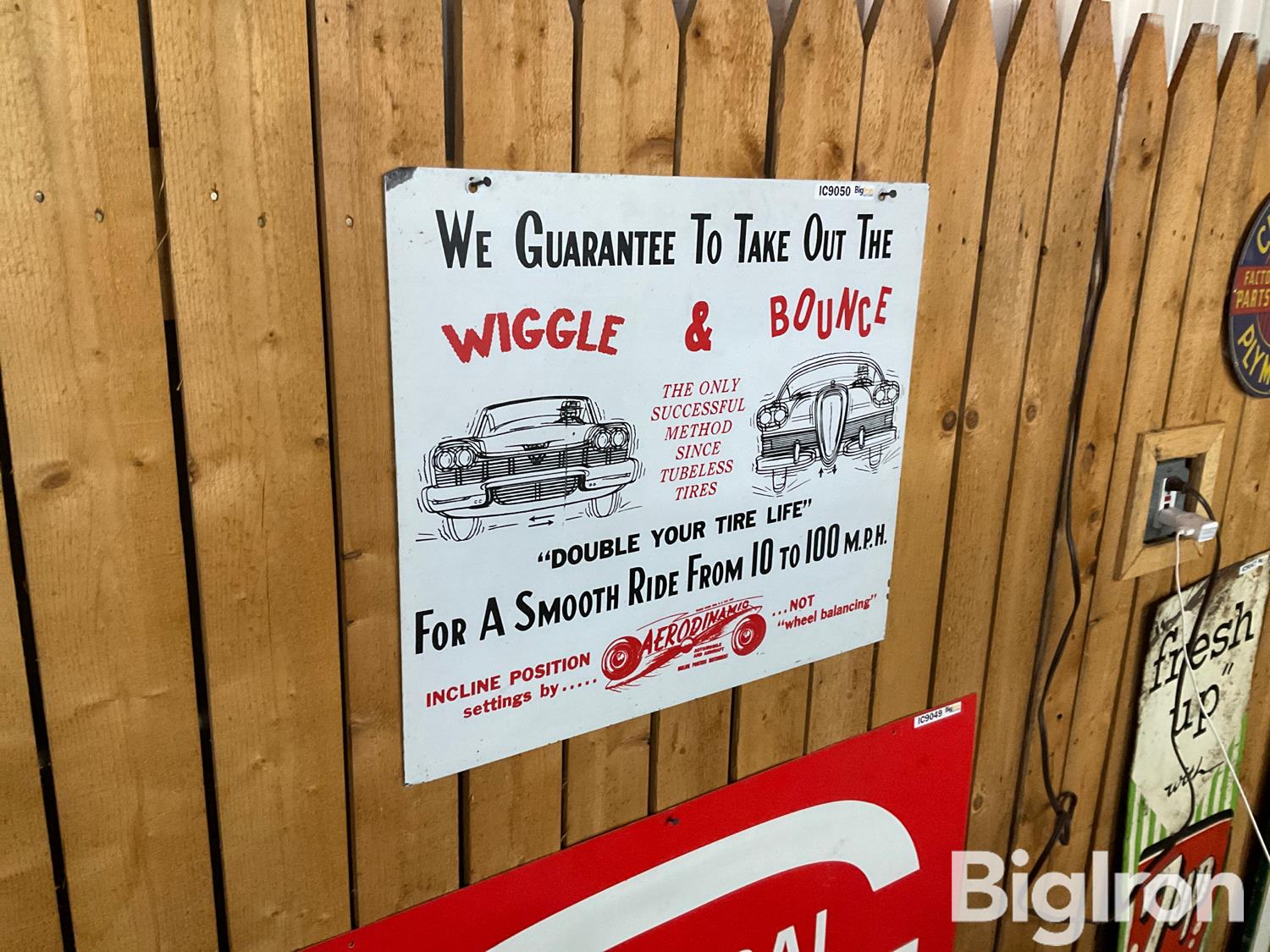 Metal Sign BigIron Auctions