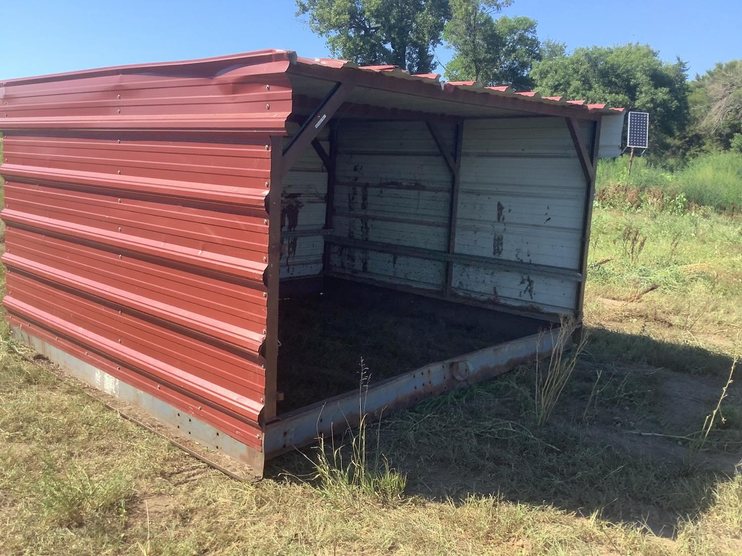 Portable Steel Livestock Shelter BigIron Auctions