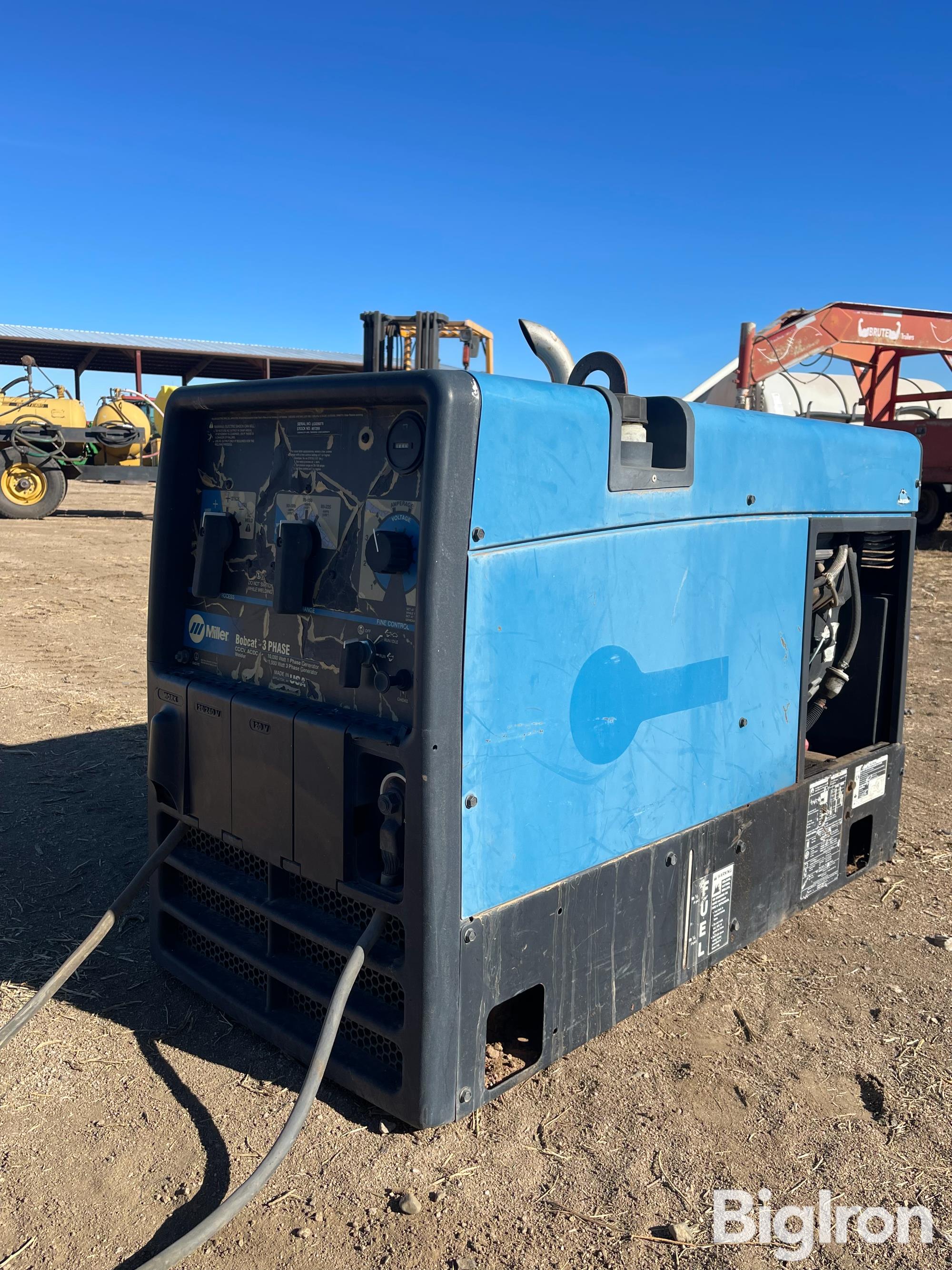 Miller Bobcat 3-Phase Welder BigIron Auctions