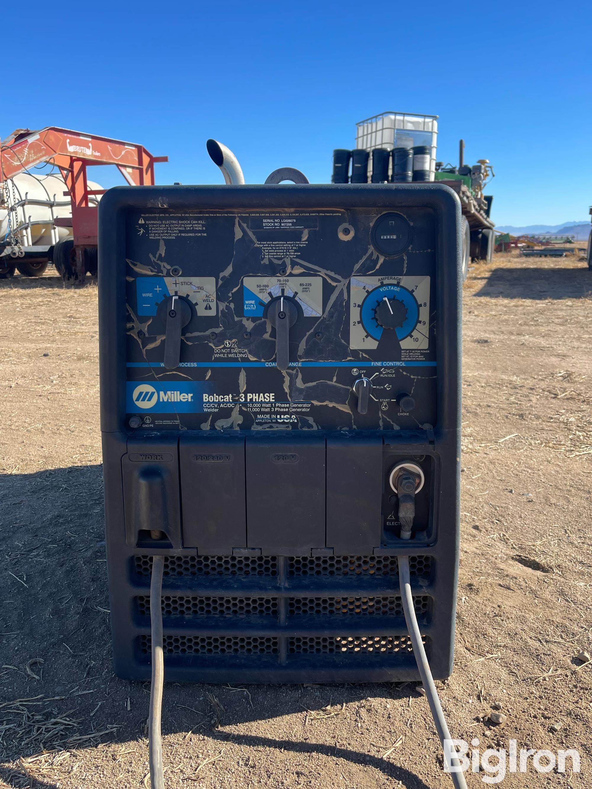 Miller Bobcat 3-Phase Welder BigIron Auctions