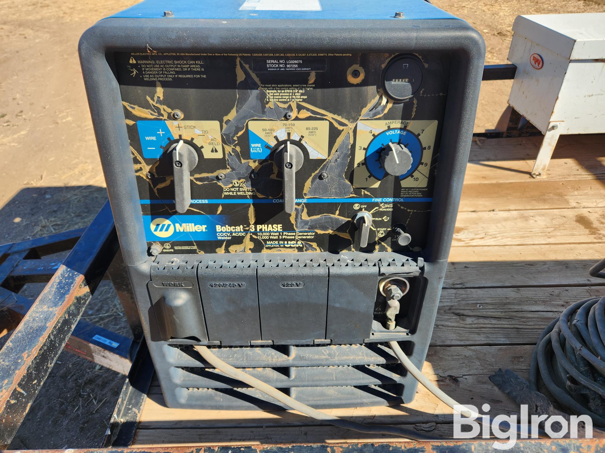 Miller Bobcat 3-Phase Welder BigIron Auctions