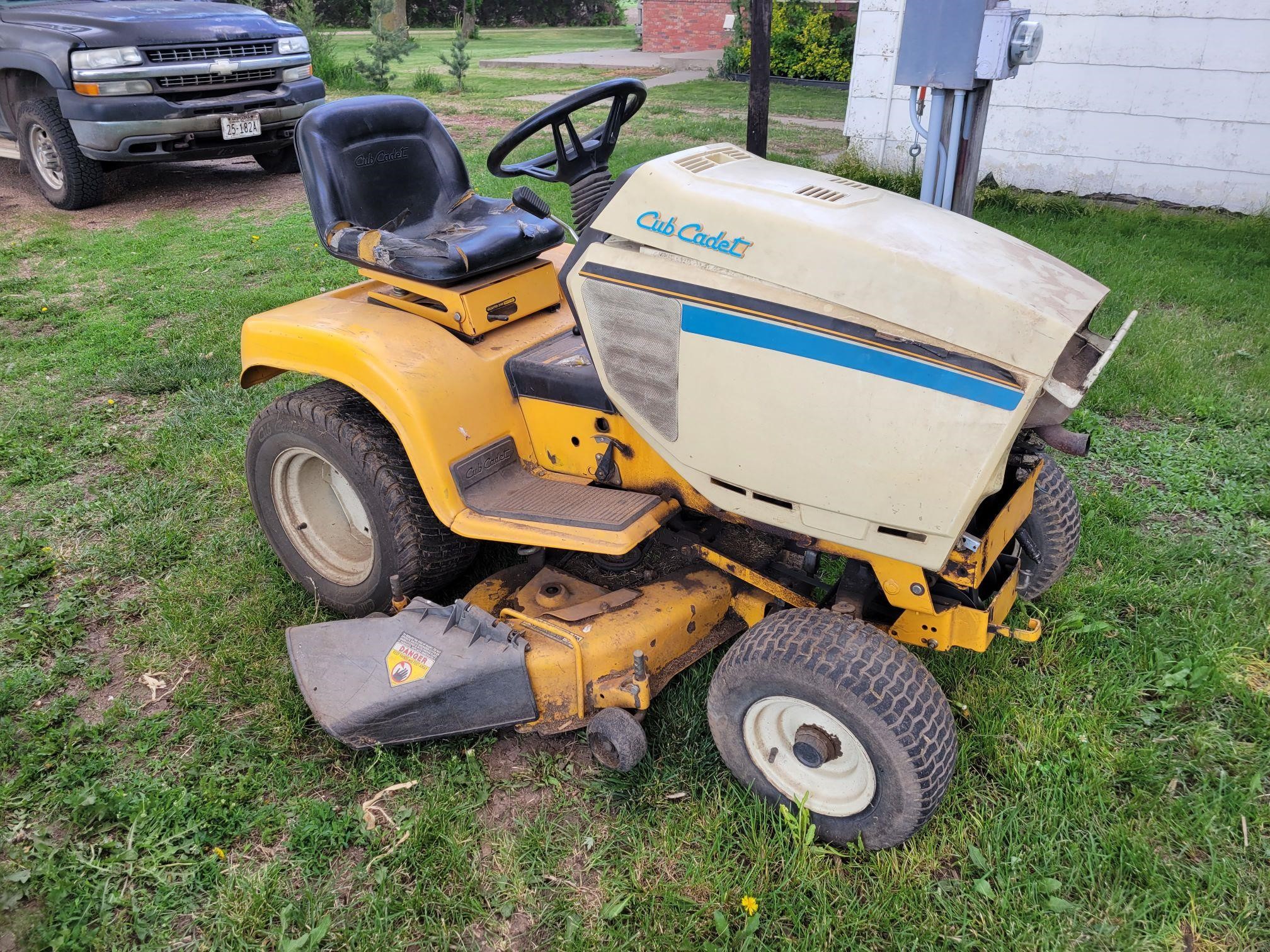 Cub Cadet 145 Lawn Mower BigIron Auctions