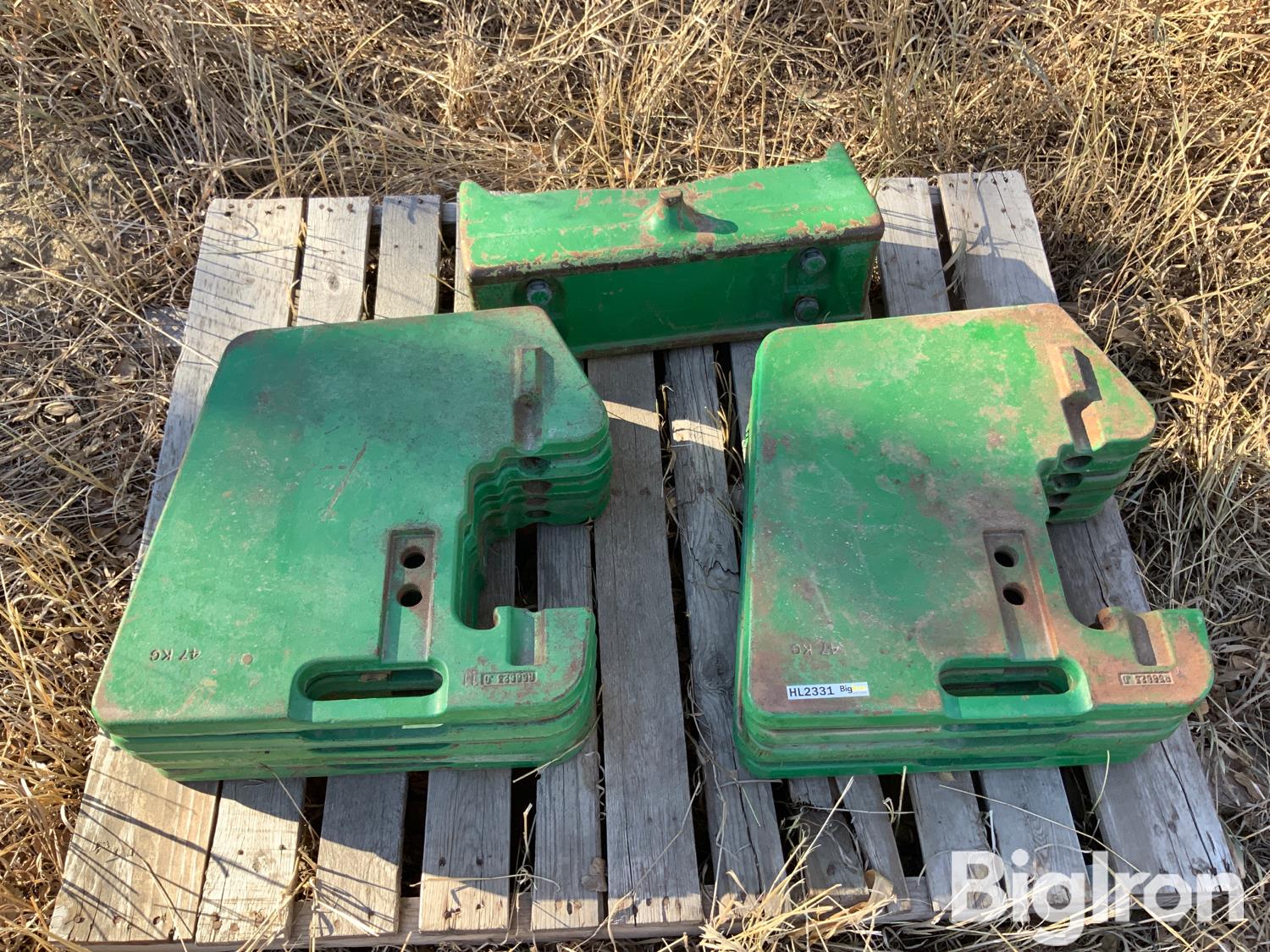 John Deere Front Tractor Weights And Bracket BigIron Auctions