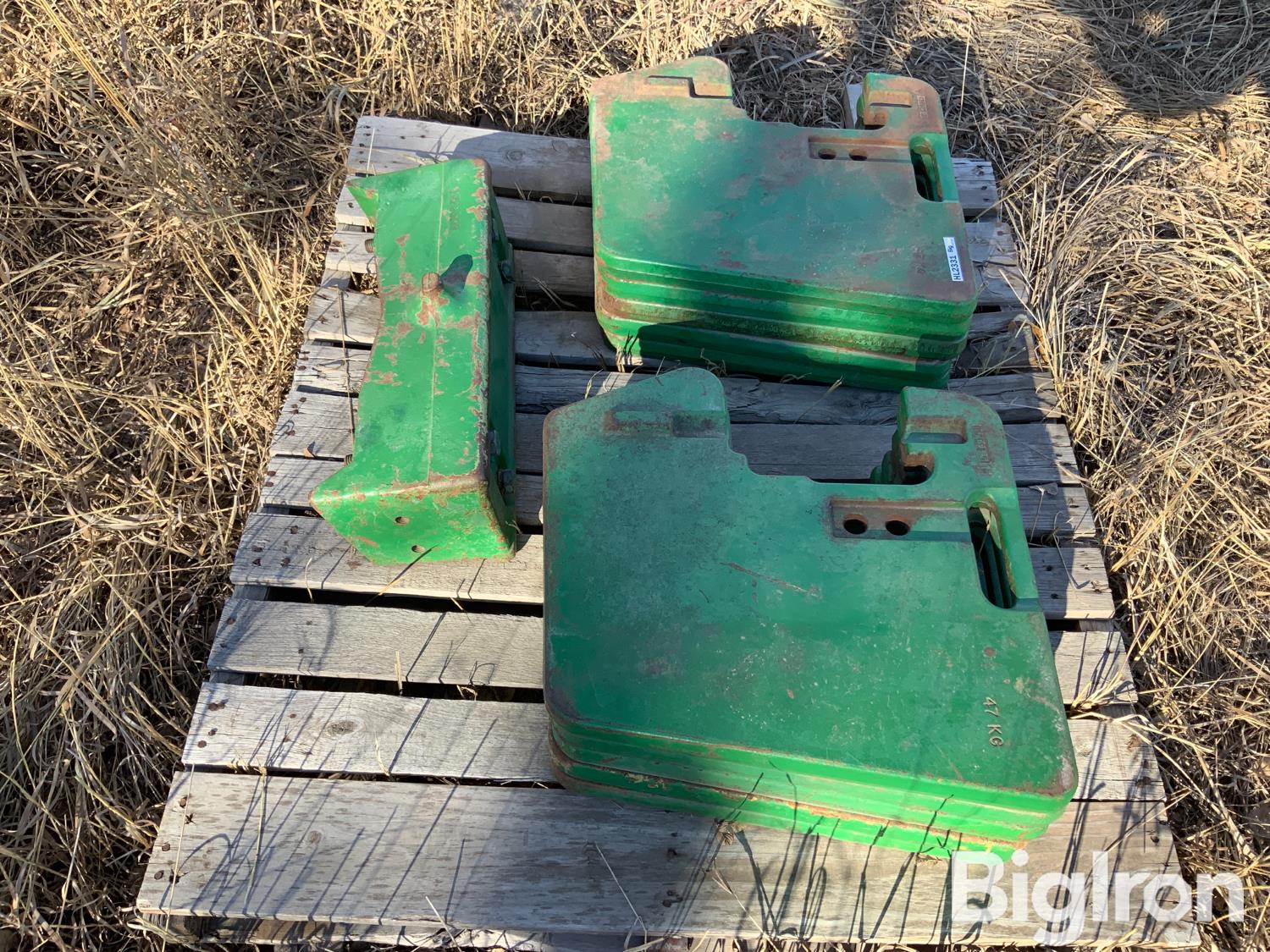 John Deere Front Tractor Weights And Bracket BigIron Auctions