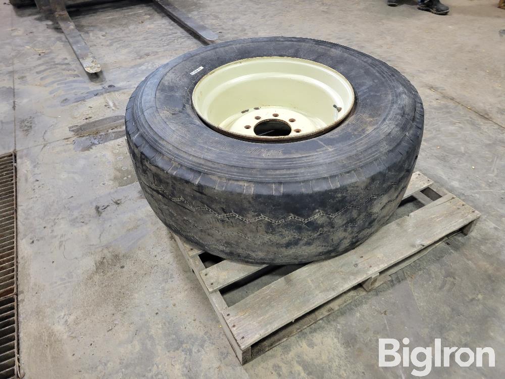 Bridgestone 425/65R22.5 Tire & Rim BigIron Auctions